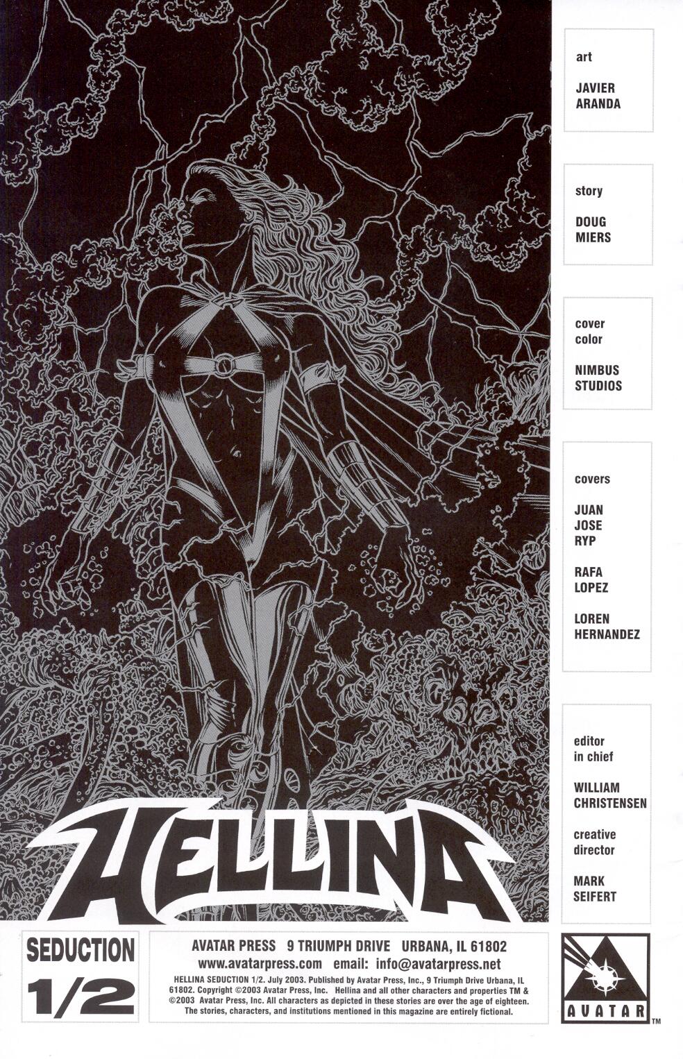 Read online Hellina: Seduction comic -  Issue #0.5 - 7