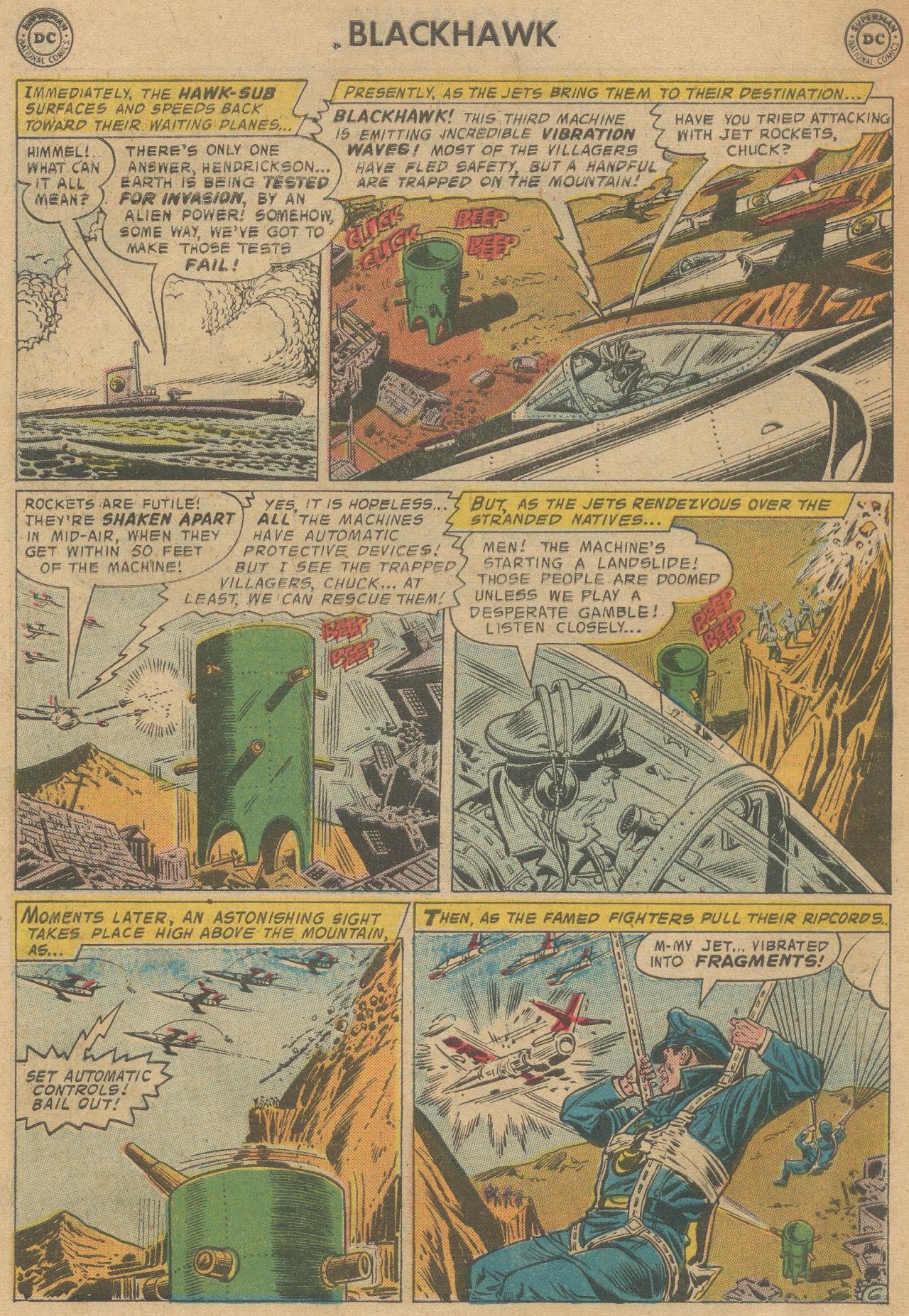 Read online Blackhawk (1957) comic -  Issue #124 - 30