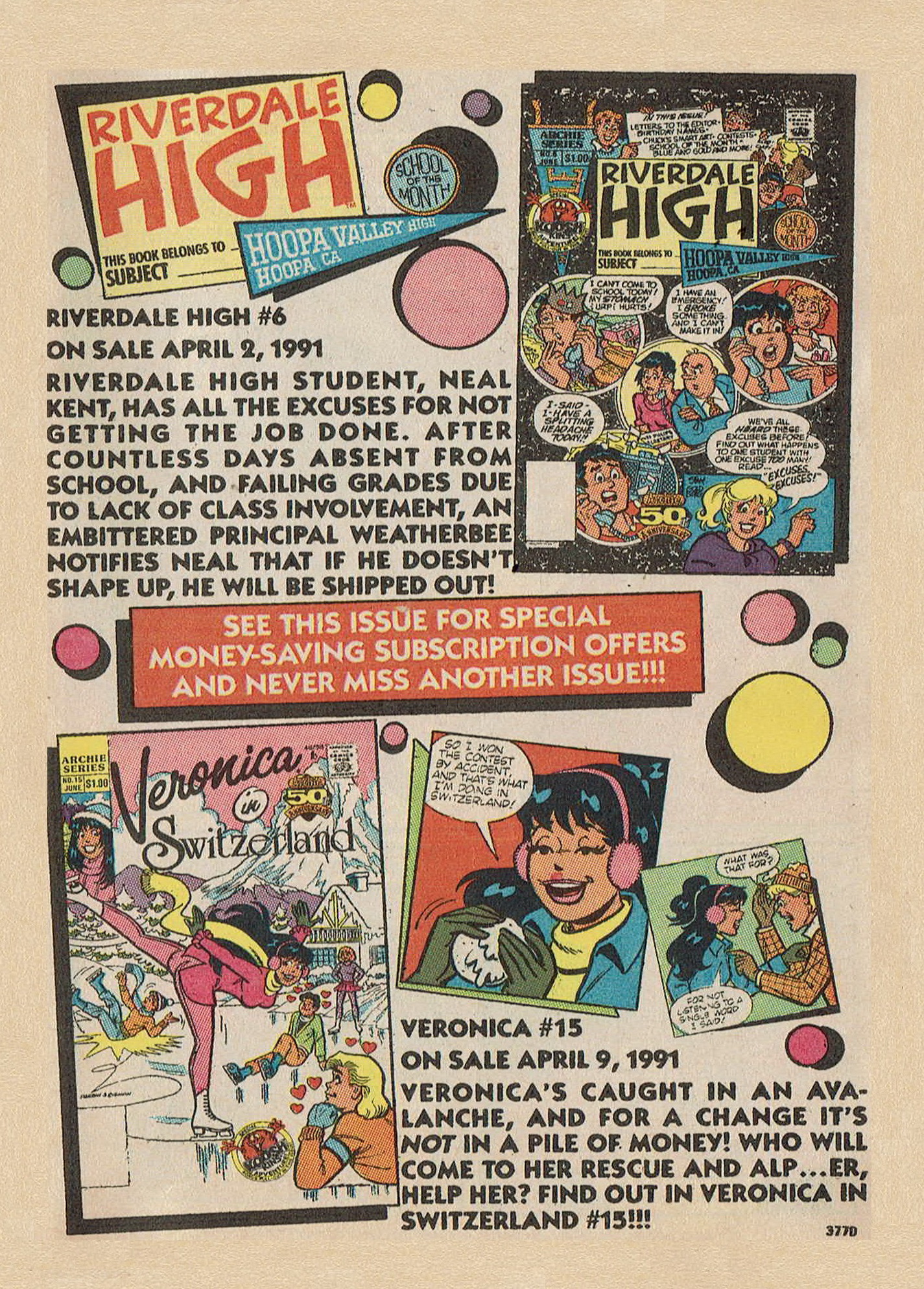 Read online Archie Annual Digest Magazine comic -  Issue #58 - 115
