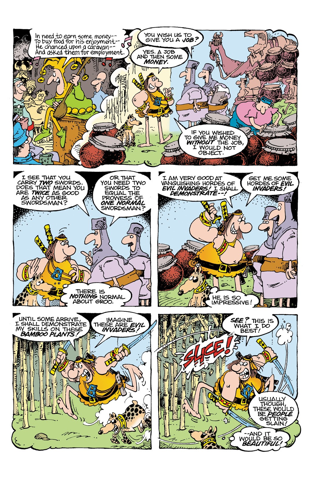 Read online Sergio Aragonés' Groo: The Most Intelligent Man In The World comic -  Issue # TPB - 10