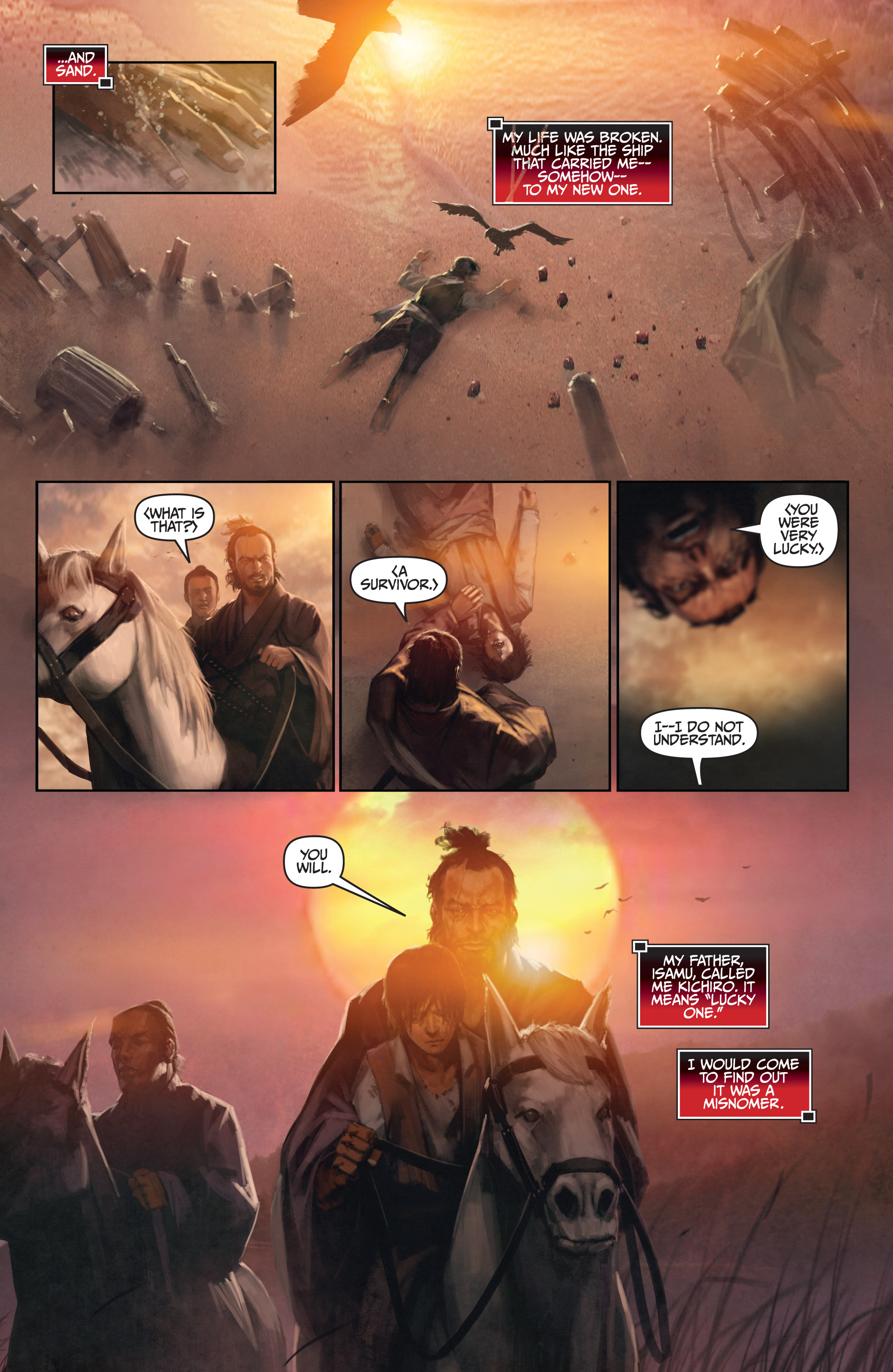 Read online Bushido: The Way of the Warrior comic -  Issue #1 - 4