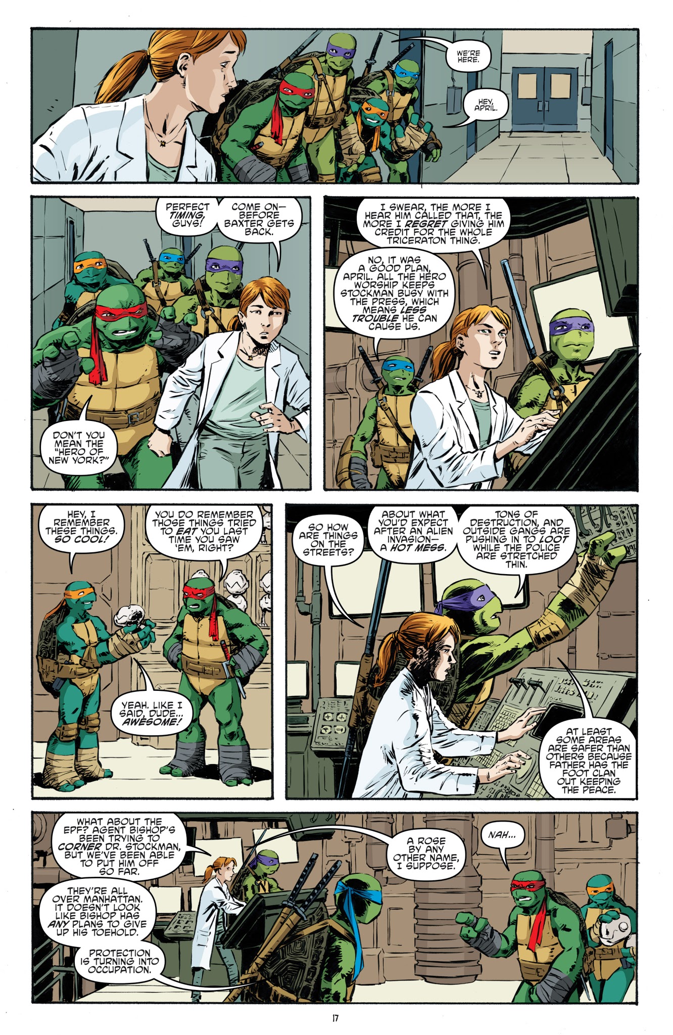 Read online Teenage Mutant Ninja Turtles (2011) comic -  Issue #81 - 18