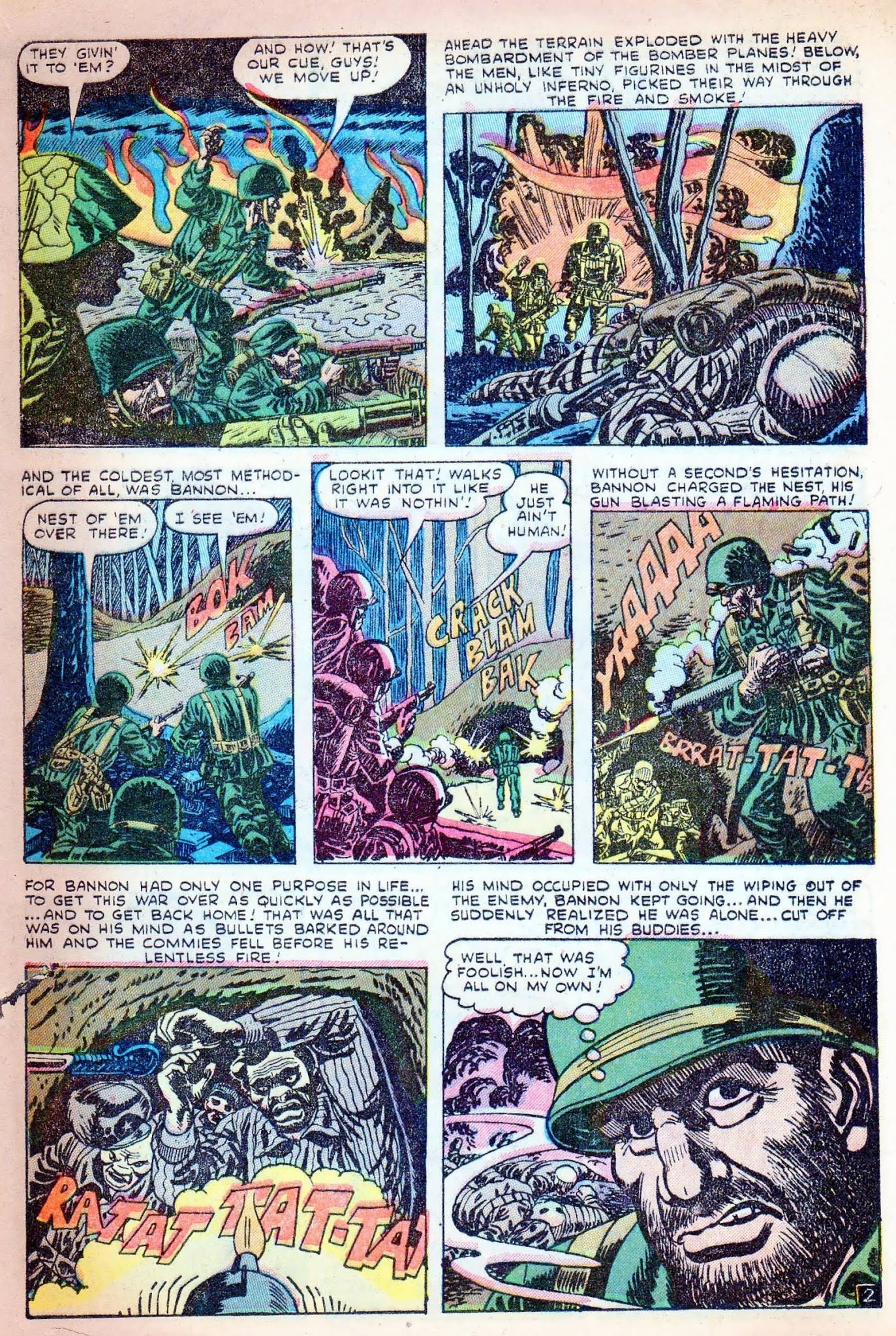 Read online Combat (1952) comic -  Issue #7 - 13