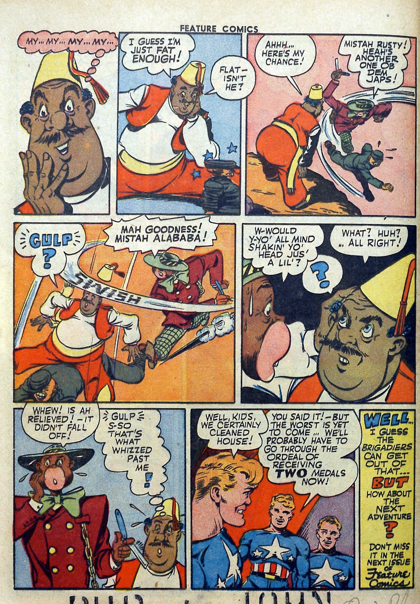 Read online Feature Comics comic -  Issue #73 - 58