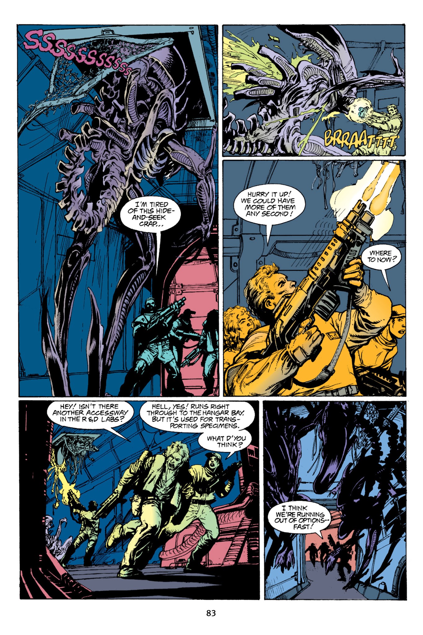 Read online Aliens Omnibus comic -  Issue # TPB 3 - 84