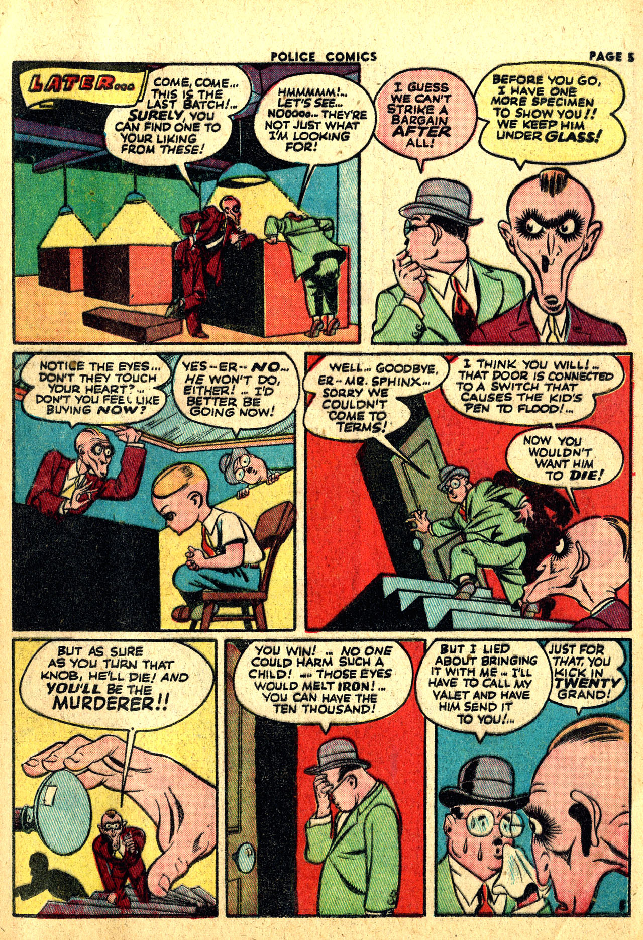 Read online Police Comics comic -  Issue #22 - 7
