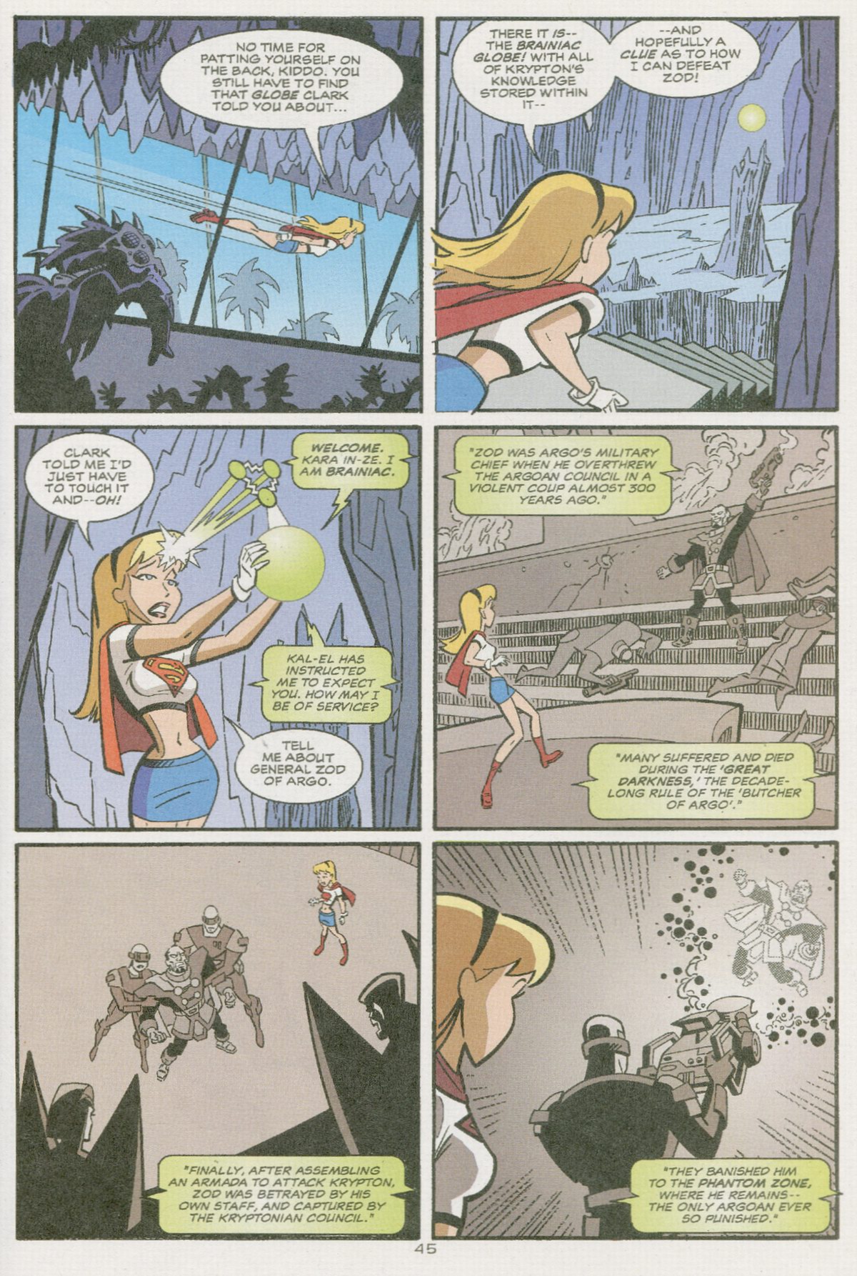 Read online Superman Adventures comic -  Issue #21 - 46