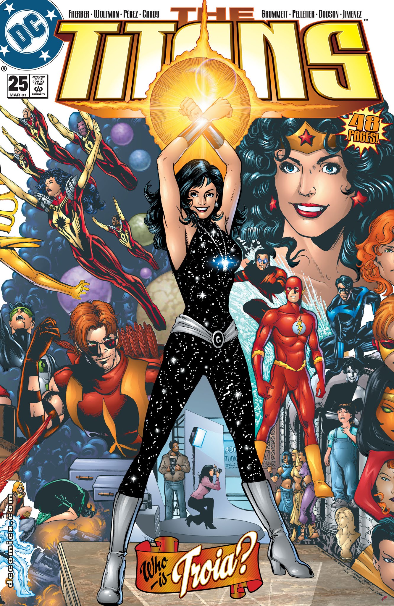 Read online The Titans (1999) comic -  Issue #25 - 1