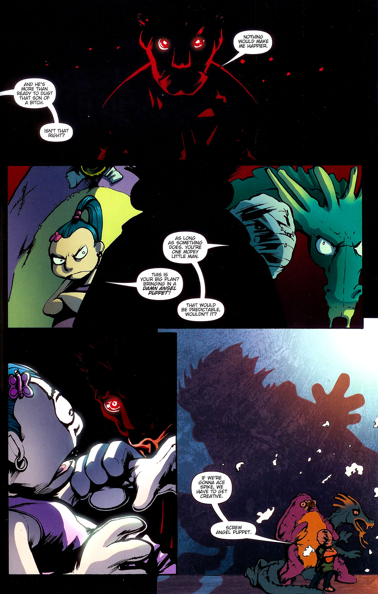 Read online Spike: Shadow Puppets comic -  Issue #3 - 23