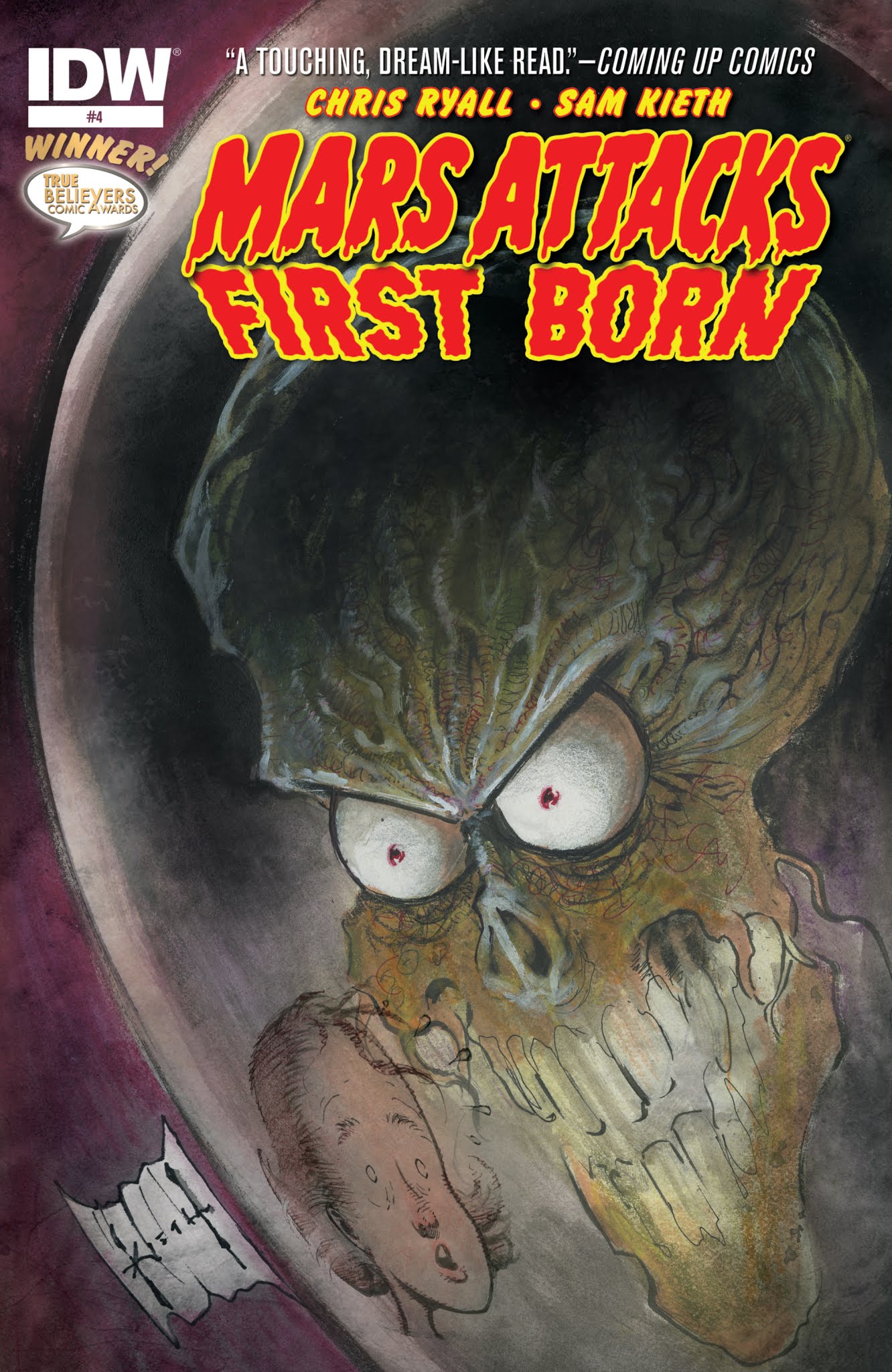 Read online Mars Attacks: First Born comic -  Issue #4 - 1