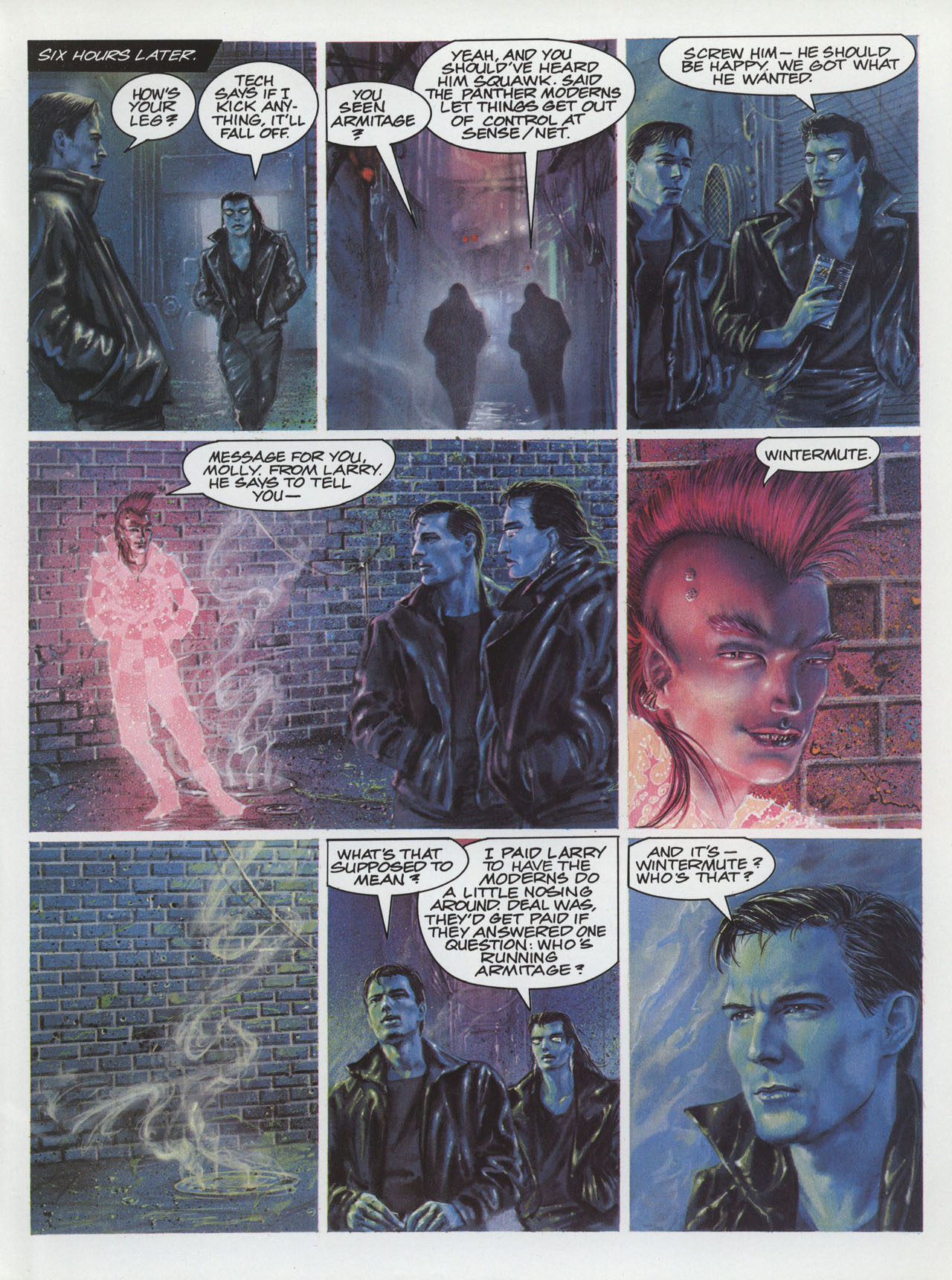 Read online Marvel Graphic Novel comic -  Issue #52 - Neuromancer - 49