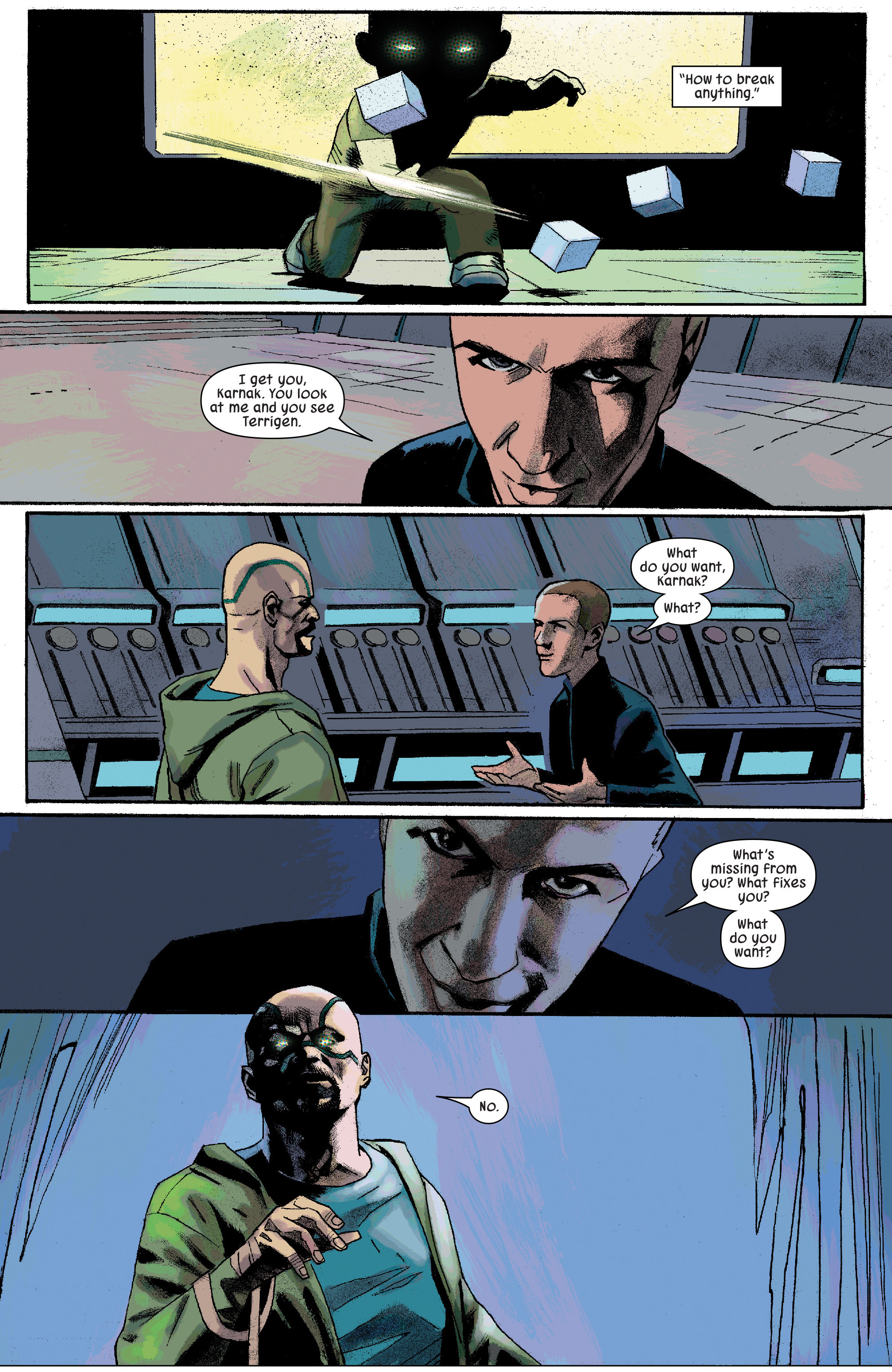 Read online Karnak comic -  Issue #6 - 16