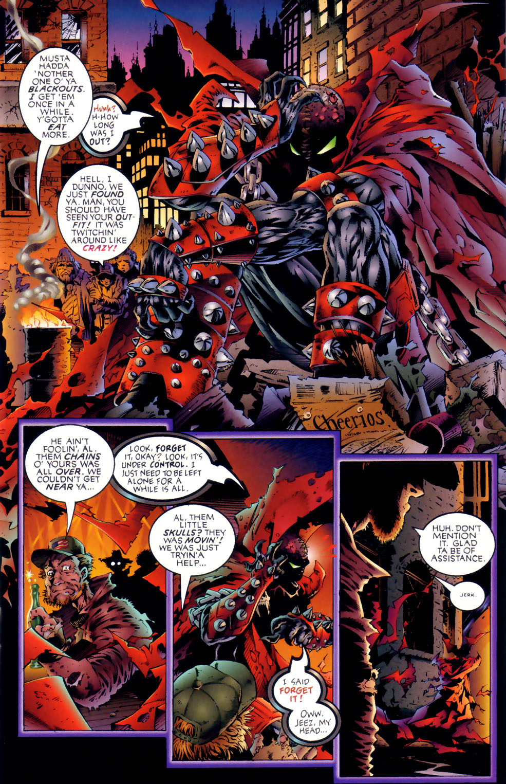 Read online Spawn: Blood Feud comic -  Issue #1 - 8
