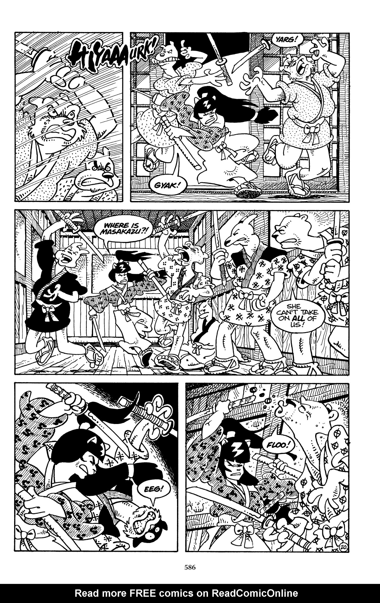 Read online The Usagi Yojimbo Saga comic -  Issue # TPB 1 - 573