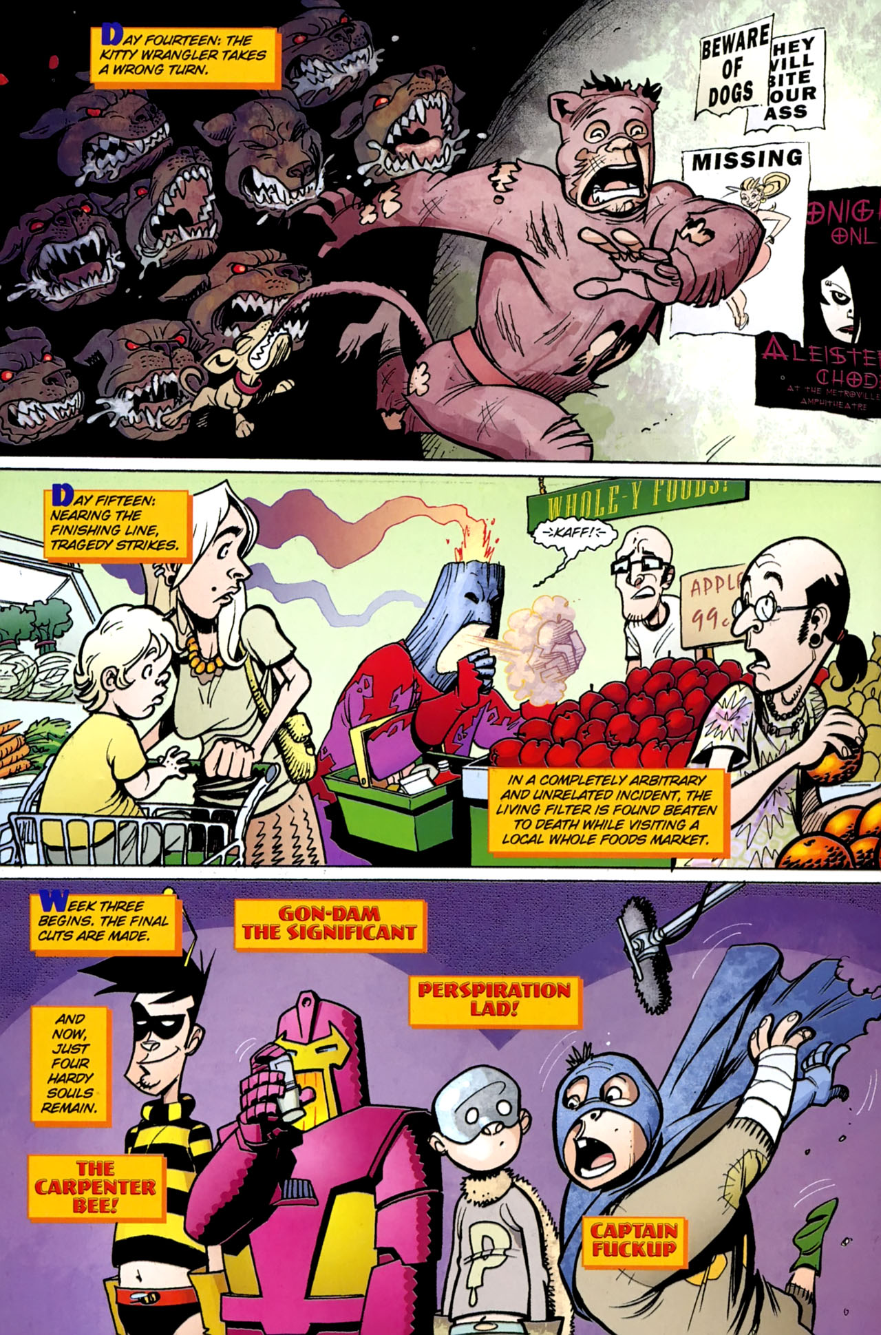 Read online Paul Jenkins' Sidekick Summer Special comic -  Issue #2 - 10