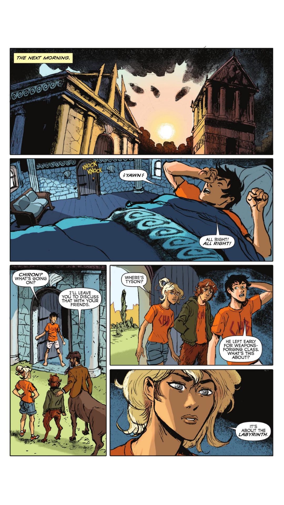 Read online Percy Jackson and the Olympians comic -  Issue # TPB 4 - 17