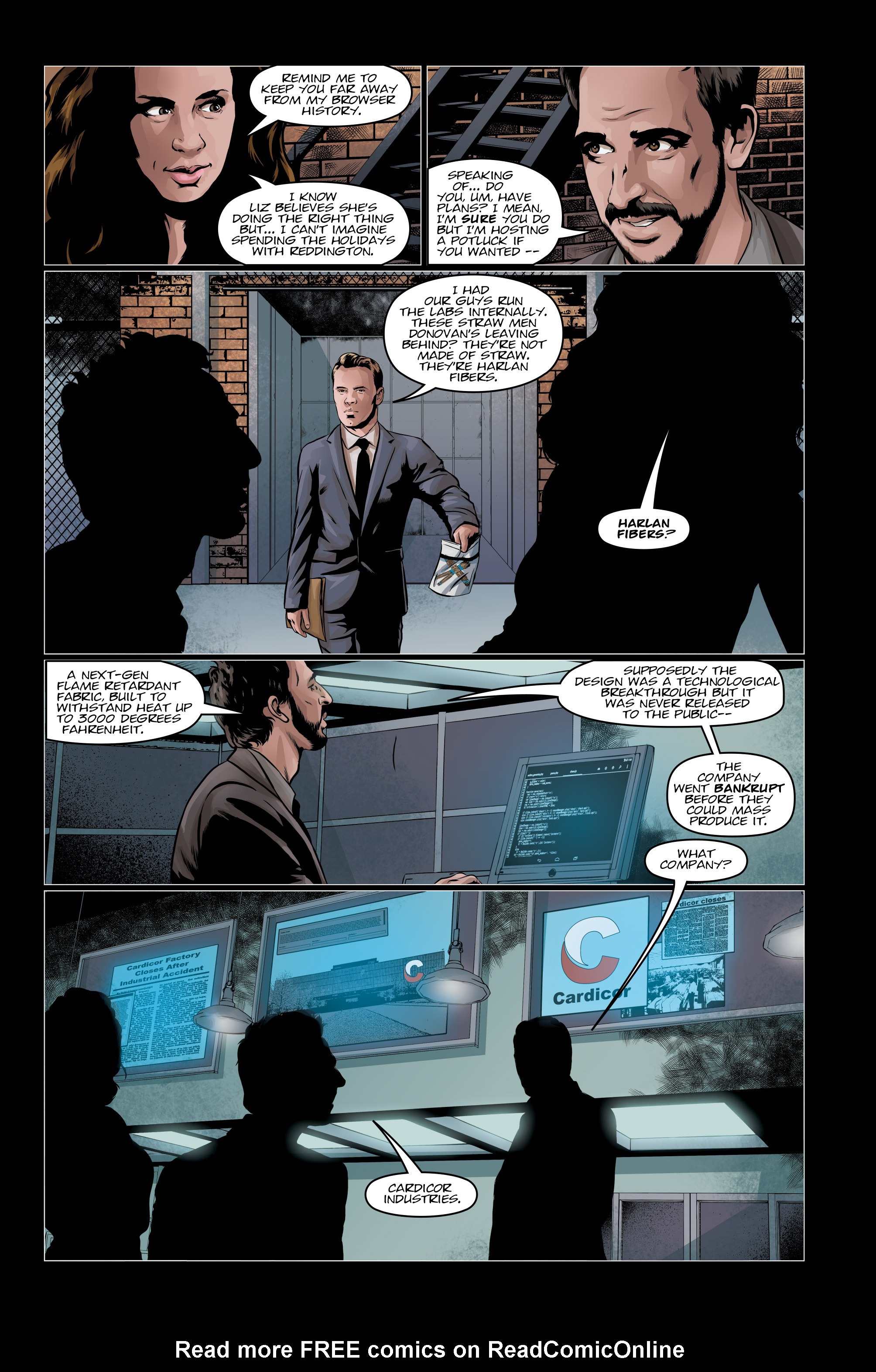 Read online The Blacklist comic -  Issue #7 - 16