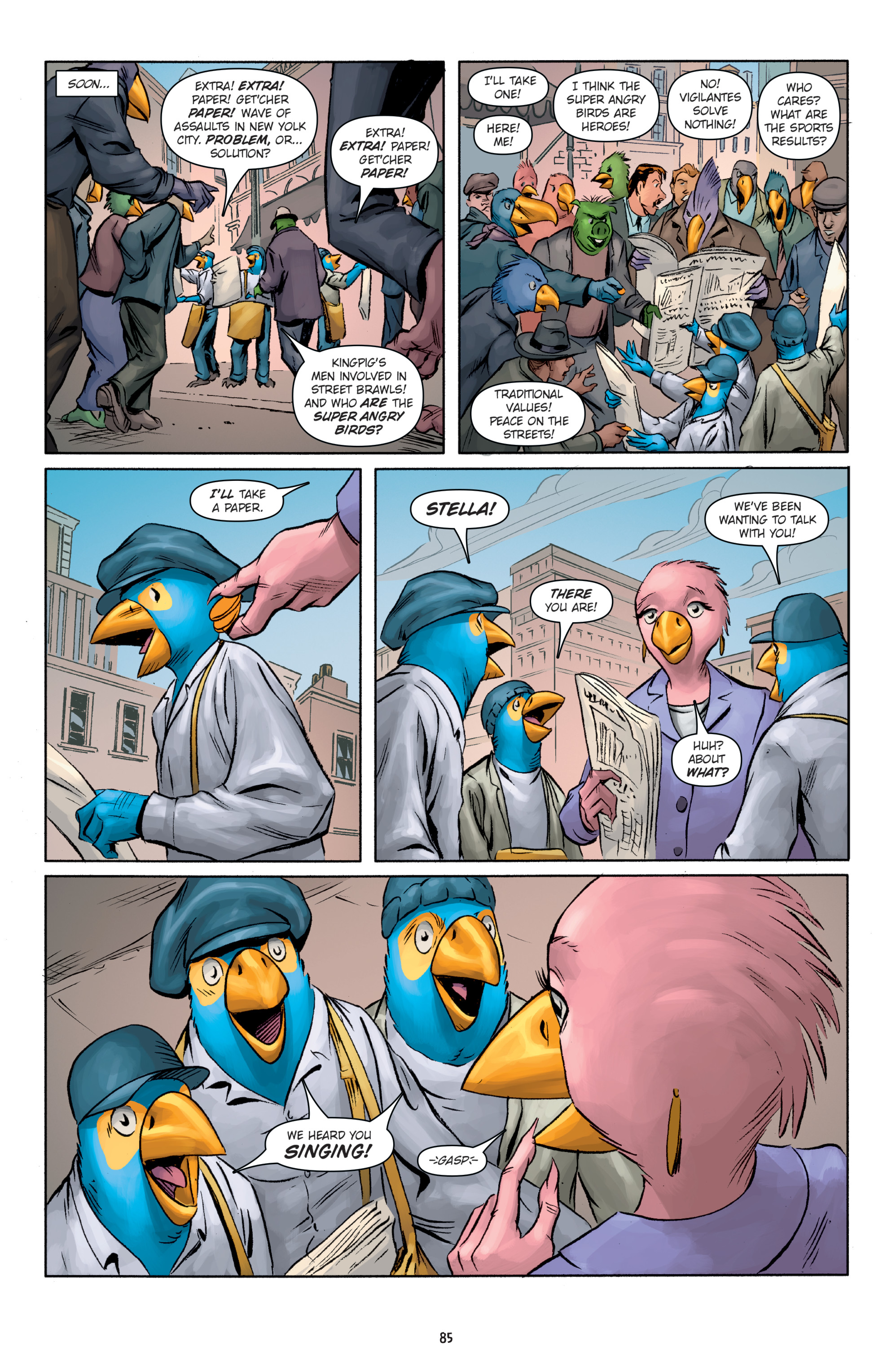 Read online Super Angry Birds comic -  Issue # TPB - 85