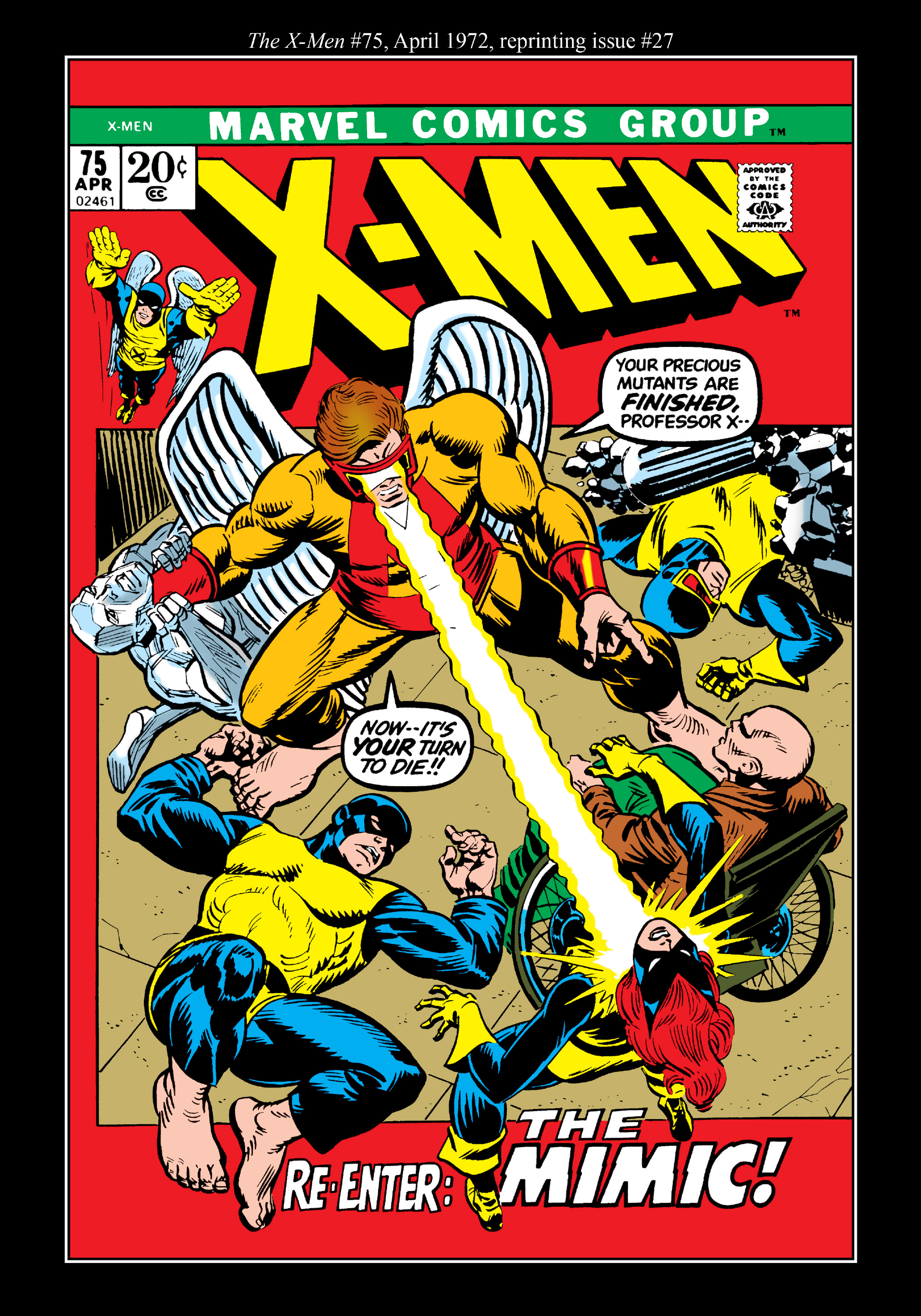 Read online Marvel Masterworks: The X-Men comic -  Issue # TPB 7 (Part 3) - 33