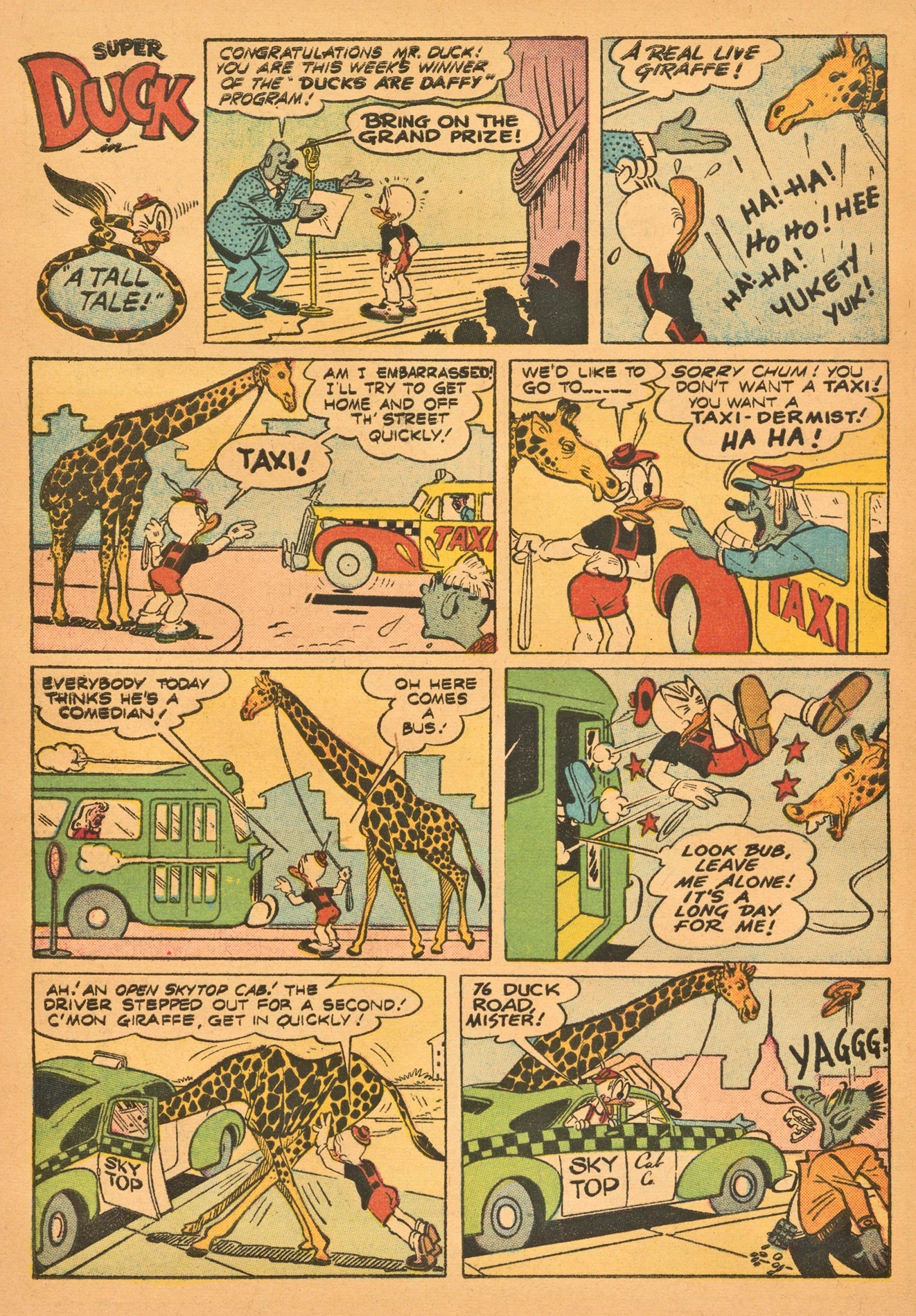 Read online Super Duck Comics comic -  Issue #63 - 28