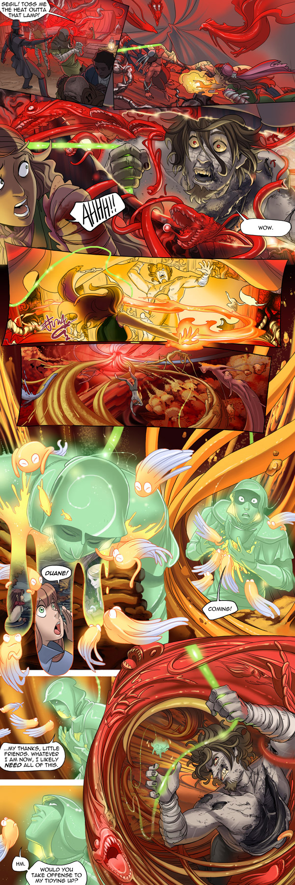 Read online Unsounded comic -  Issue #10 - 86