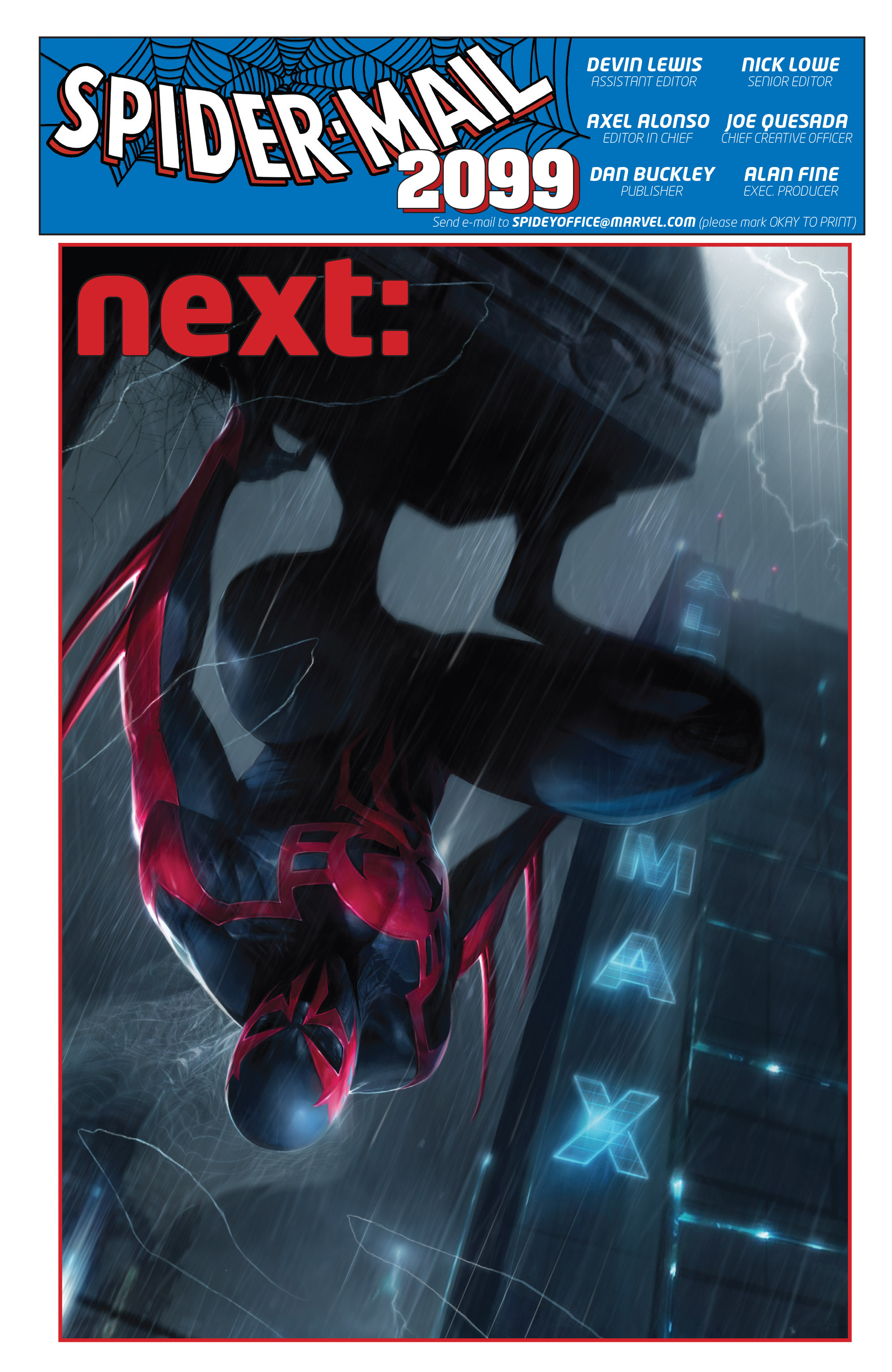 Read online Spider-Man 2099 (2014) comic -  Issue #10 - 23