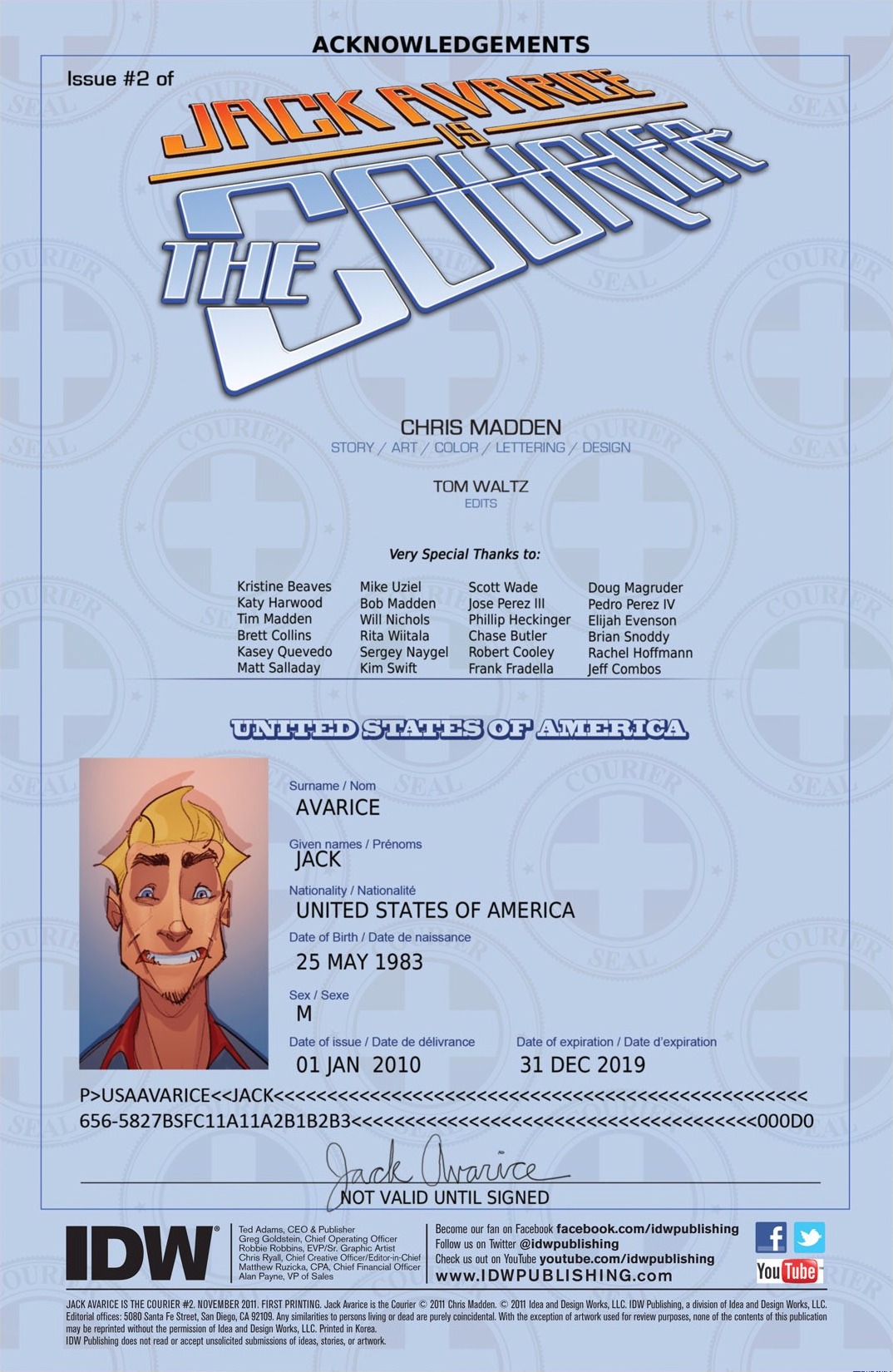 Read online Jack Avarice is The Courier comic -  Issue # TPB (Part 1) - 47