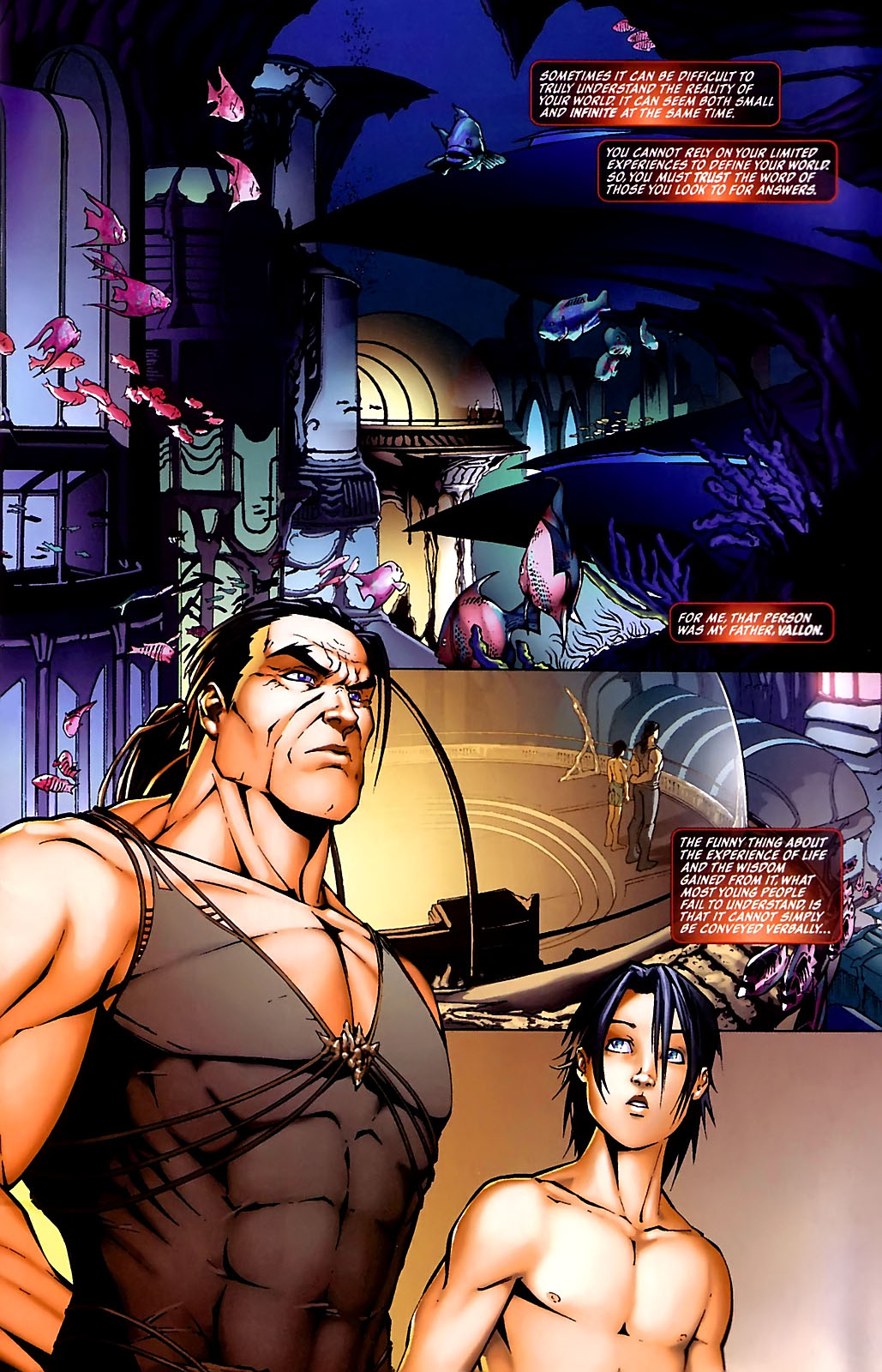 Read online Fathom: Cannon Hawke: Prelude comic -  Issue # Full - 3