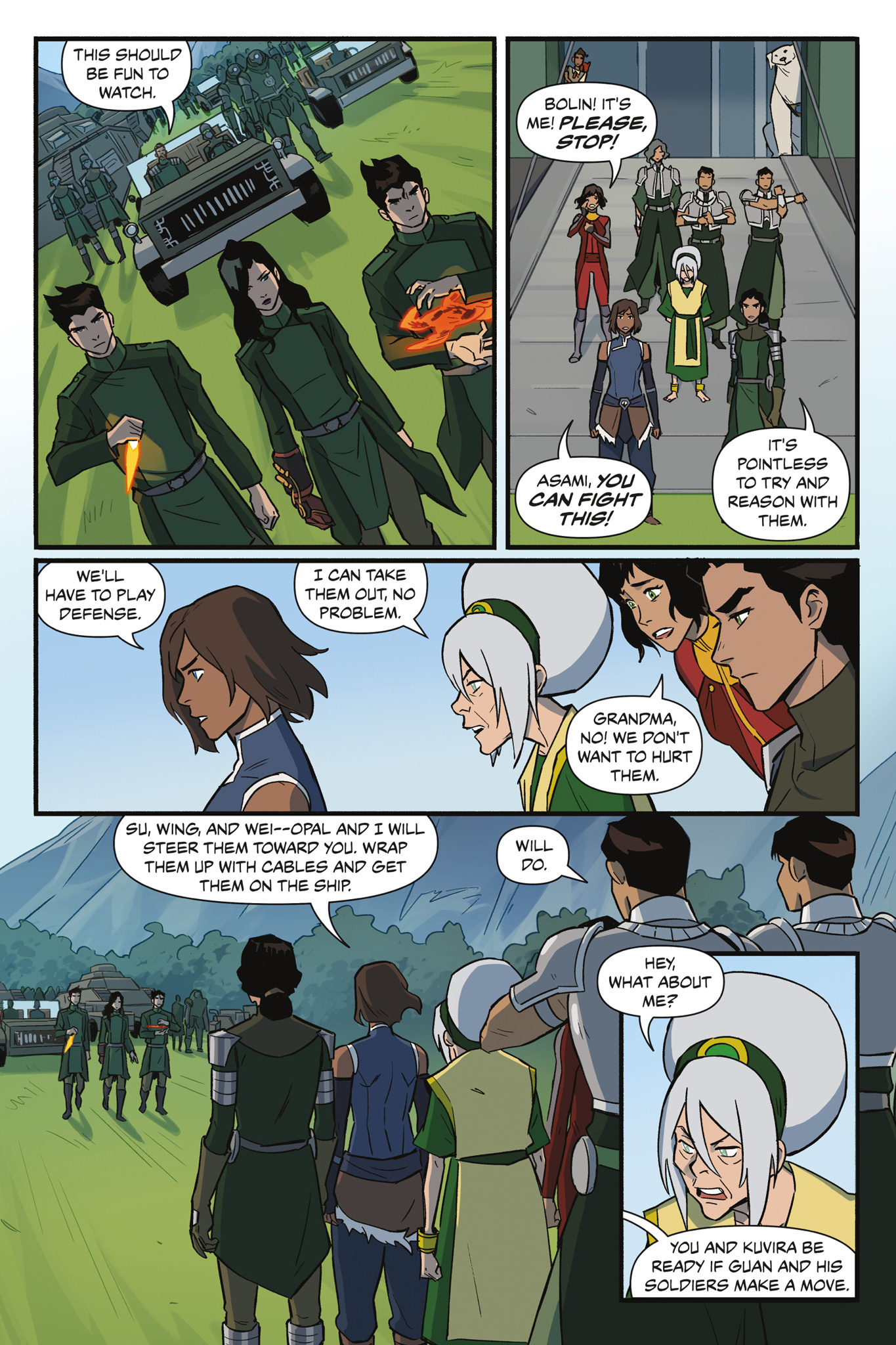 Read online Nickelodeon The Legend of Korra: Ruins of the Empire comic -  Issue # TPB 2 - 66