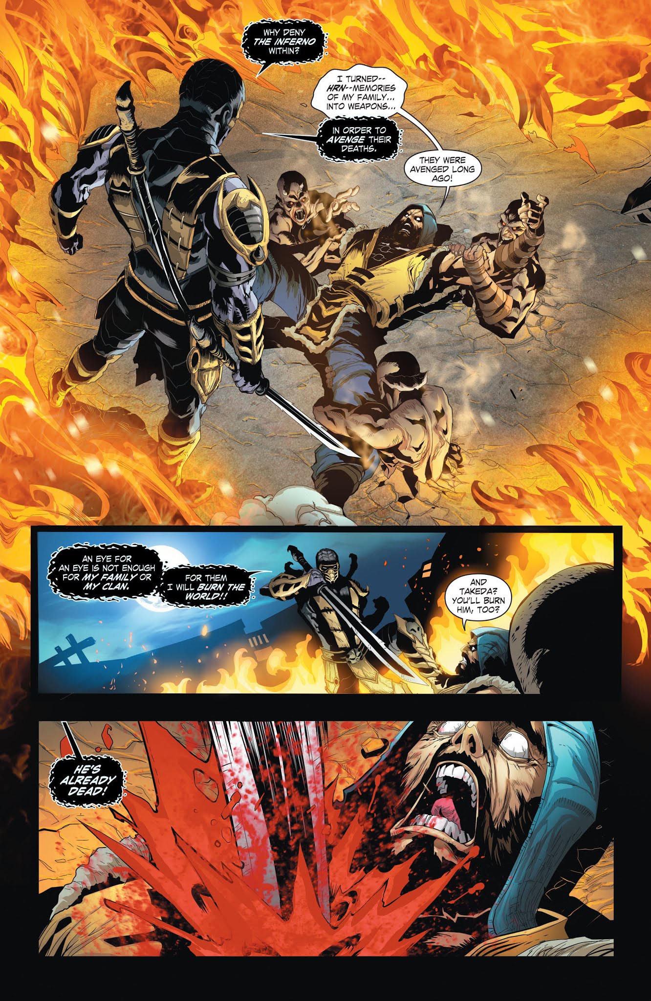 Read online Mortal Kombat X [I] comic -  Issue # _TPB 3 - 79