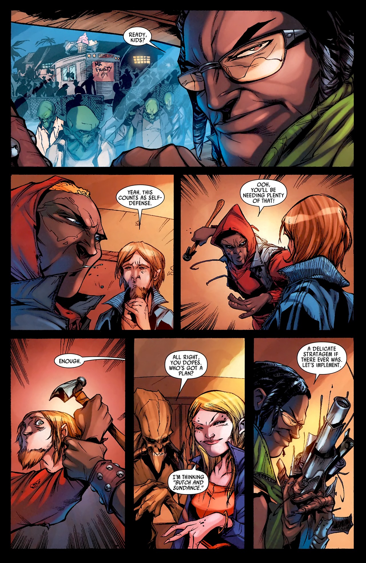 Read online Skrull Kill Krew (2009) comic -  Issue #4 - 21