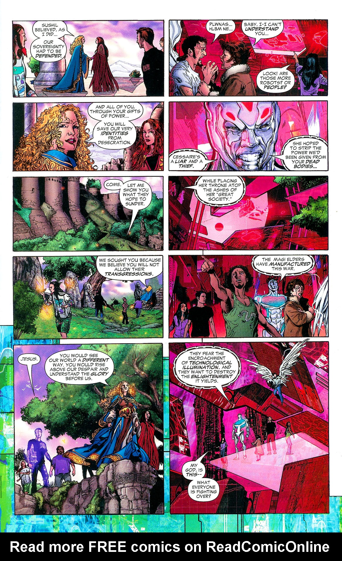 Read online Otherworld comic -  Issue #3 - 20