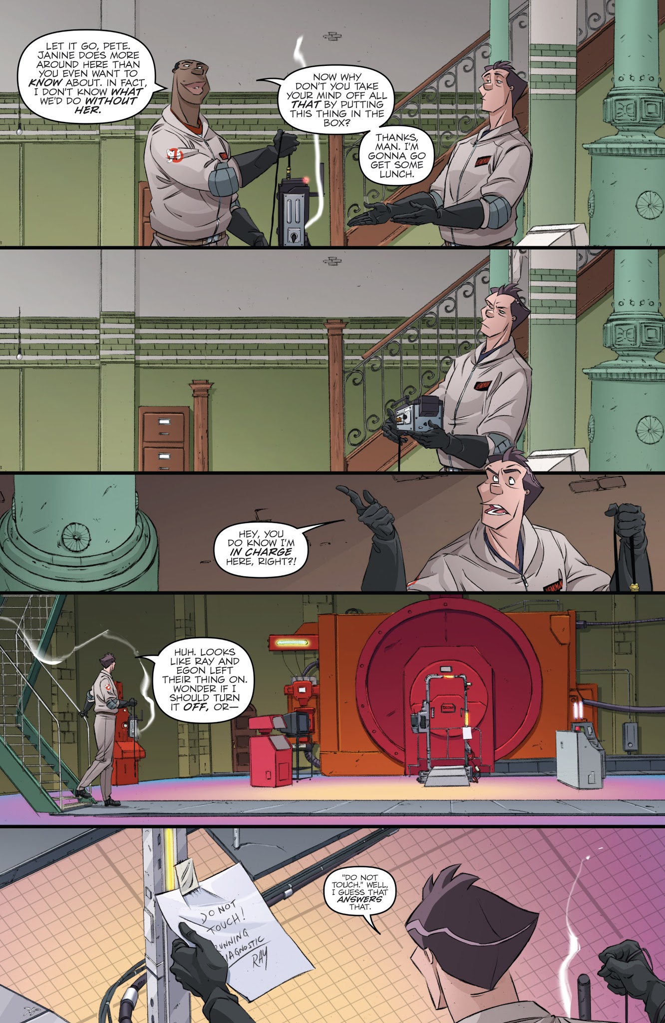 Read online Ghostbusters: Crossing Over comic -  Issue #1 - 23