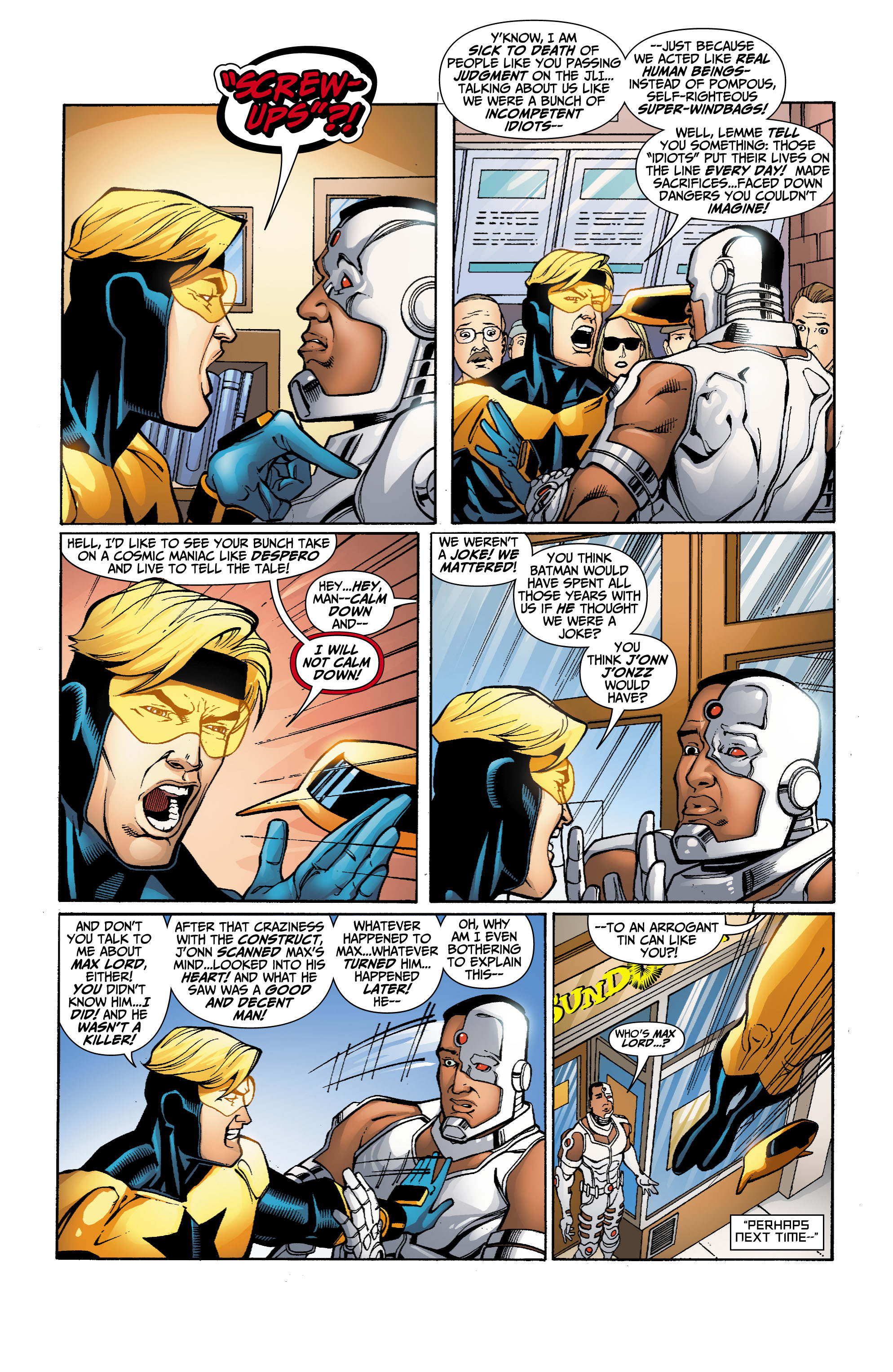 Read online Booster Gold (2007) comic -  Issue #33 - 7