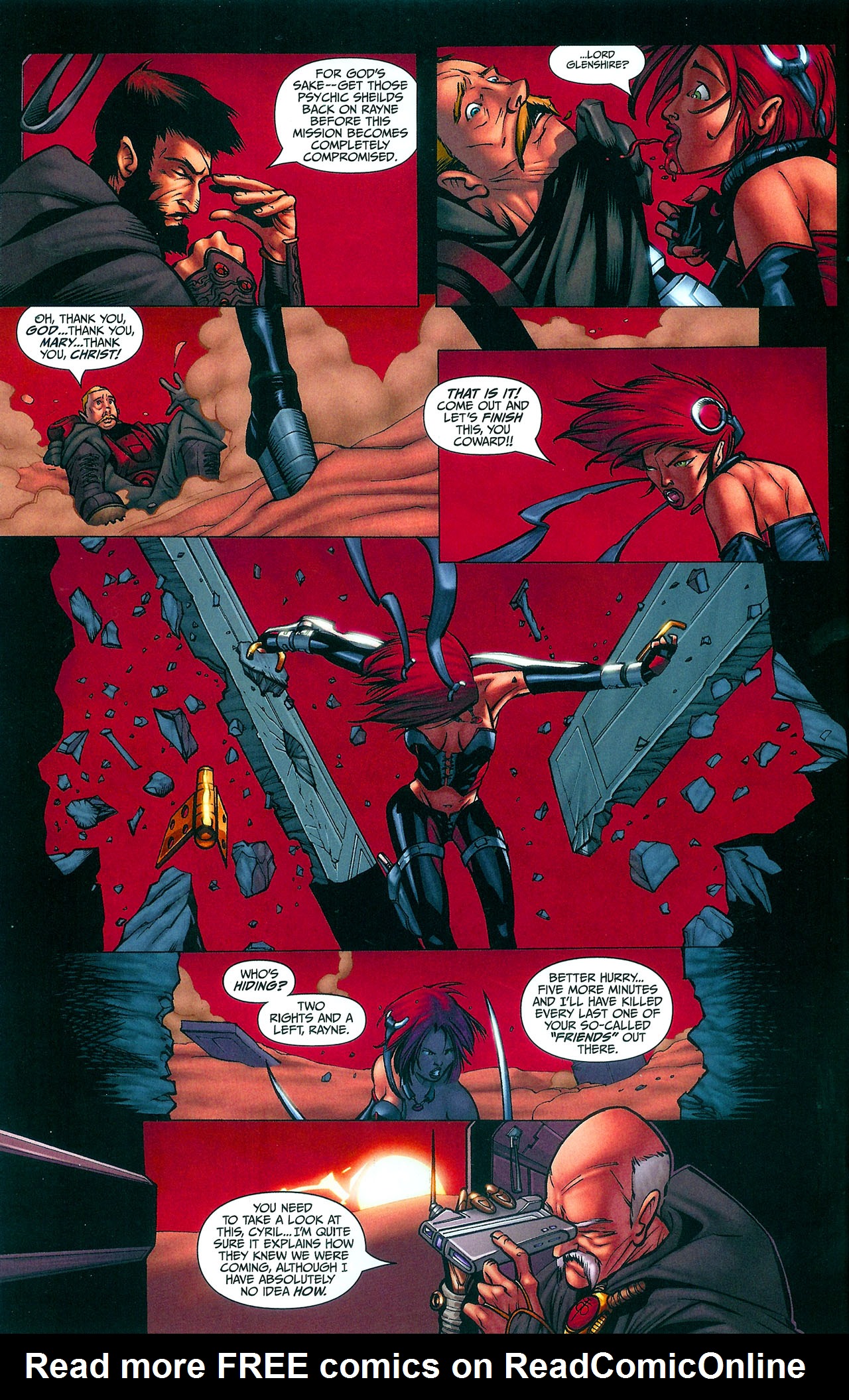 Read online BloodRayne: Plague of Dreams comic -  Issue #3 - 13