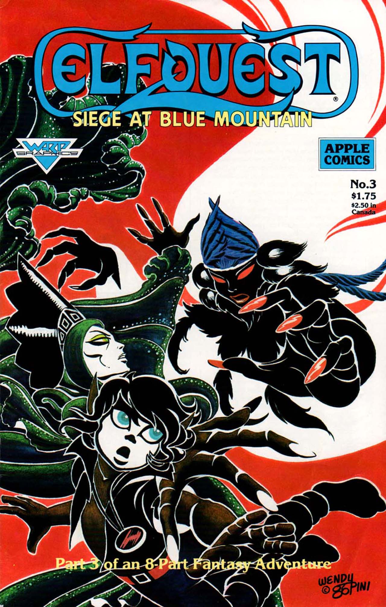 Read online ElfQuest: Siege at Blue Mountain comic -  Issue #3 - 1