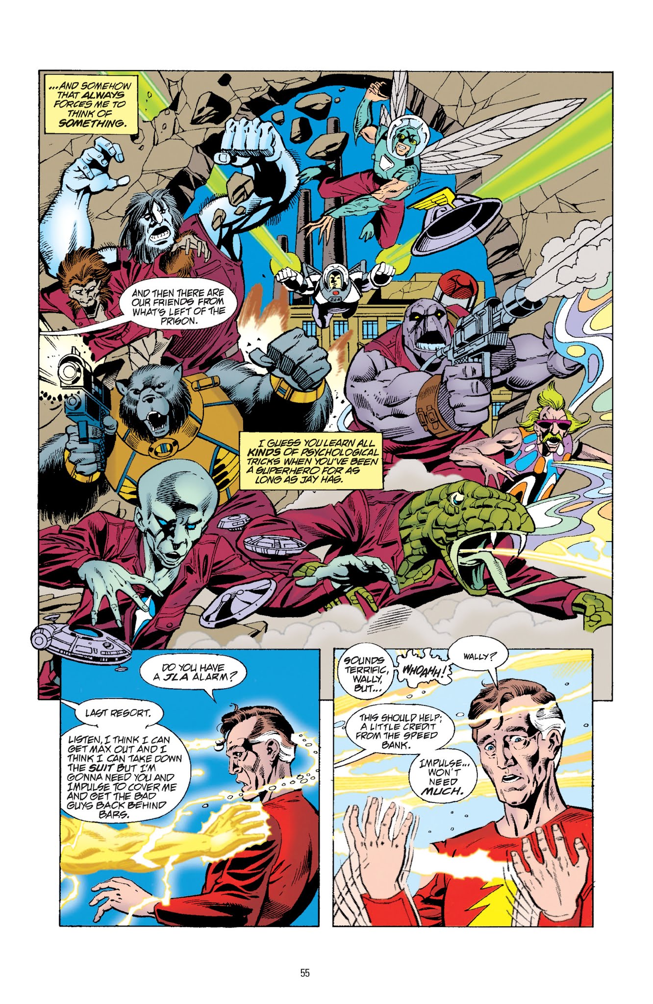 Read online The Flash by Grant Morrison and Mark Millar comic -  Issue # TPB - 55