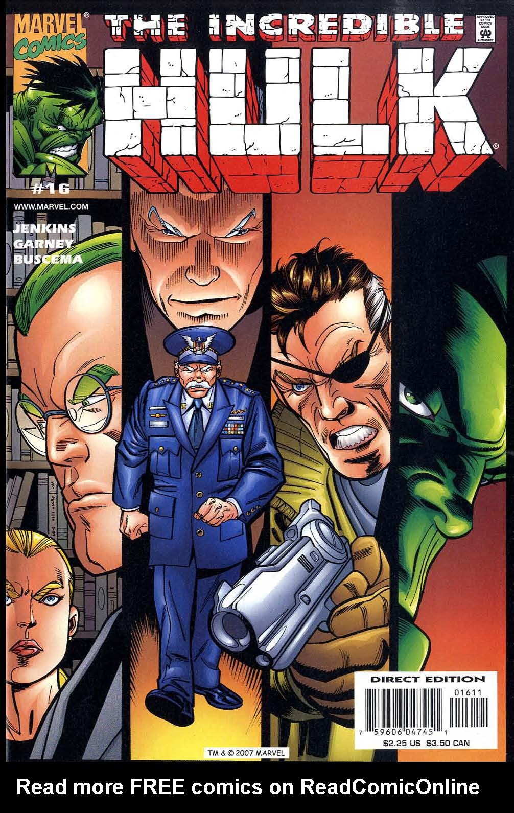 Read online The Incredible Hulk (2000) comic -  Issue #16 - 1