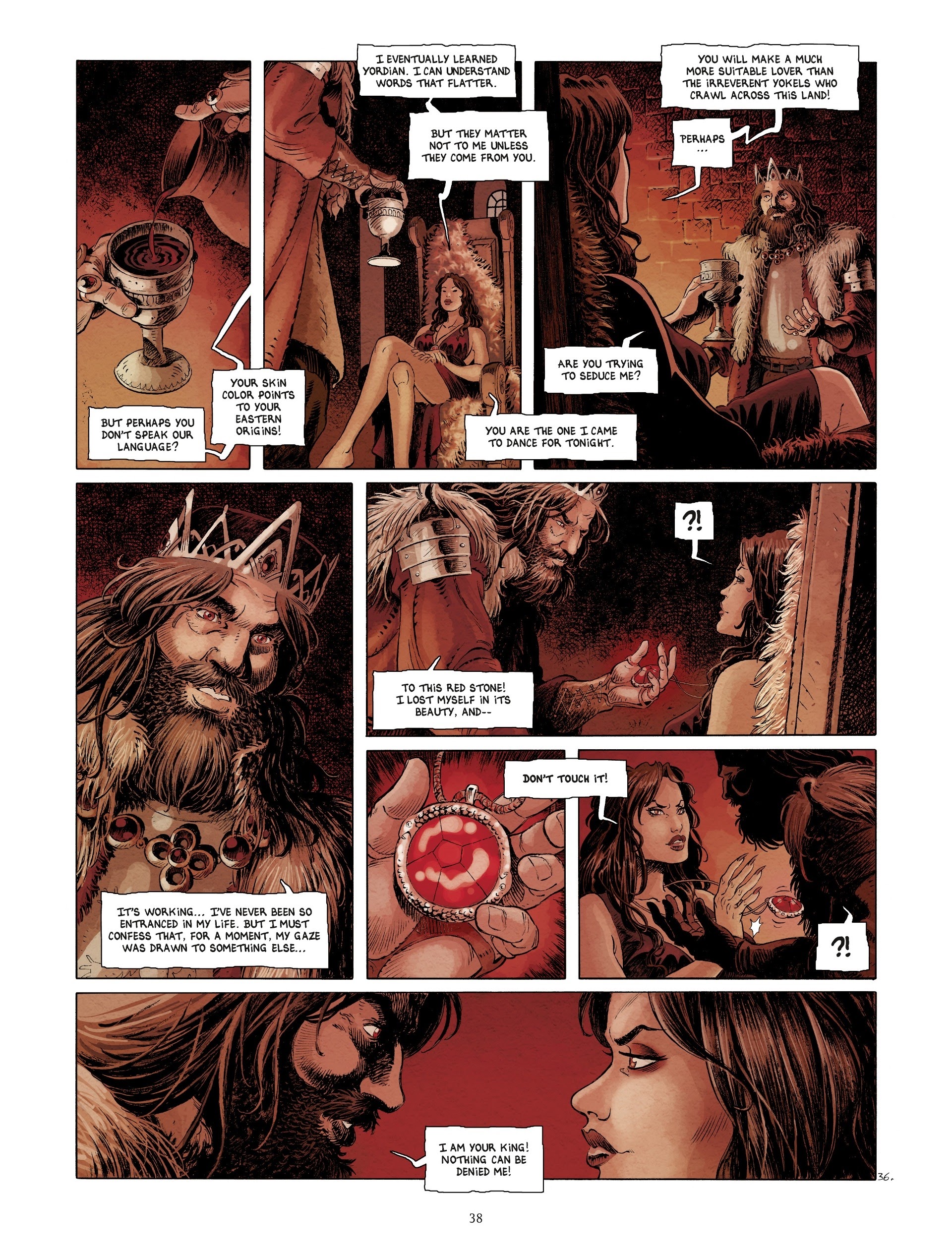 Read online Layla: A Tale of the Scarlet Swamp comic -  Issue # TPB - 40