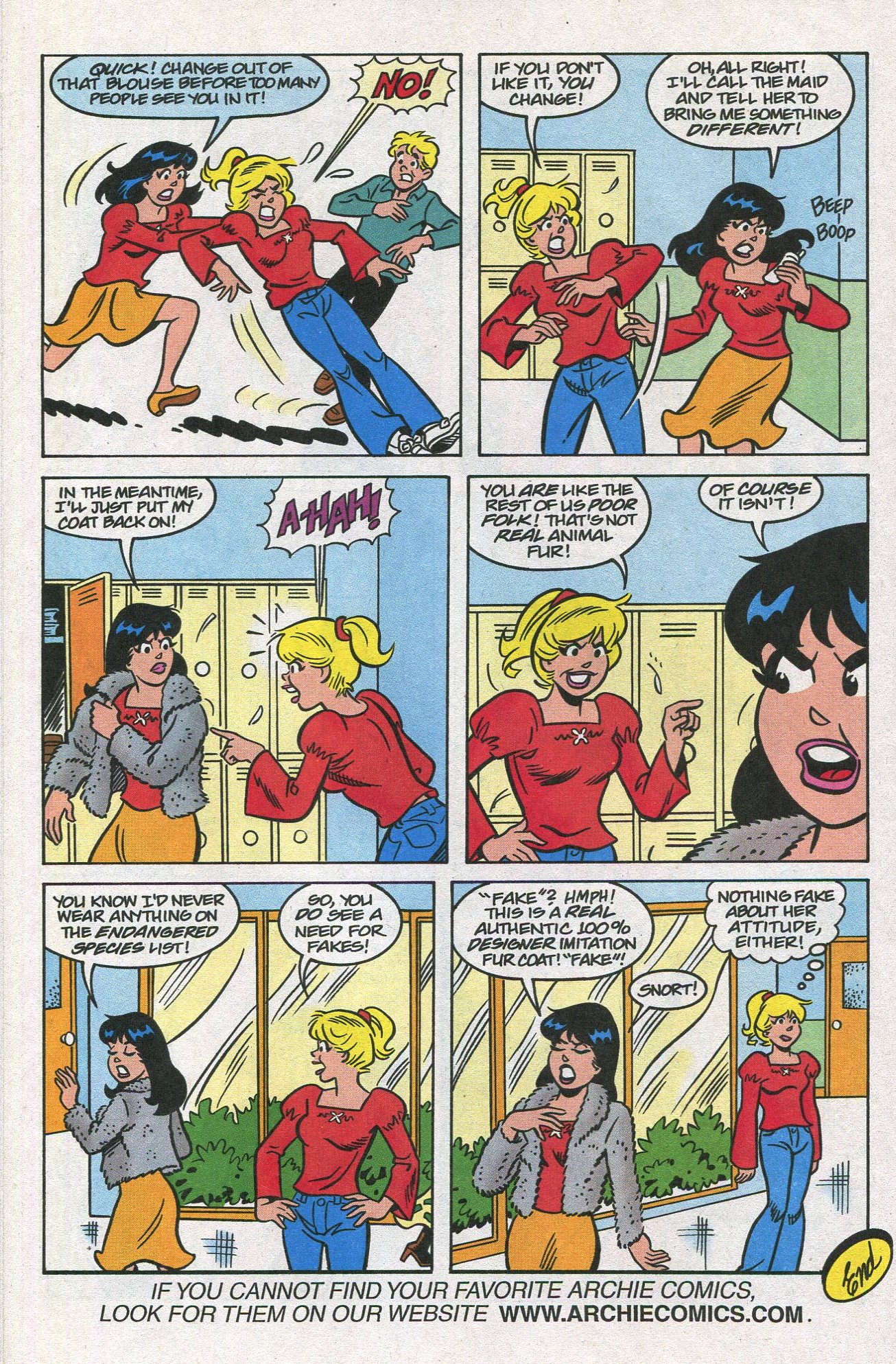 Read online Betty and Veronica (1987) comic -  Issue #208 - 18
