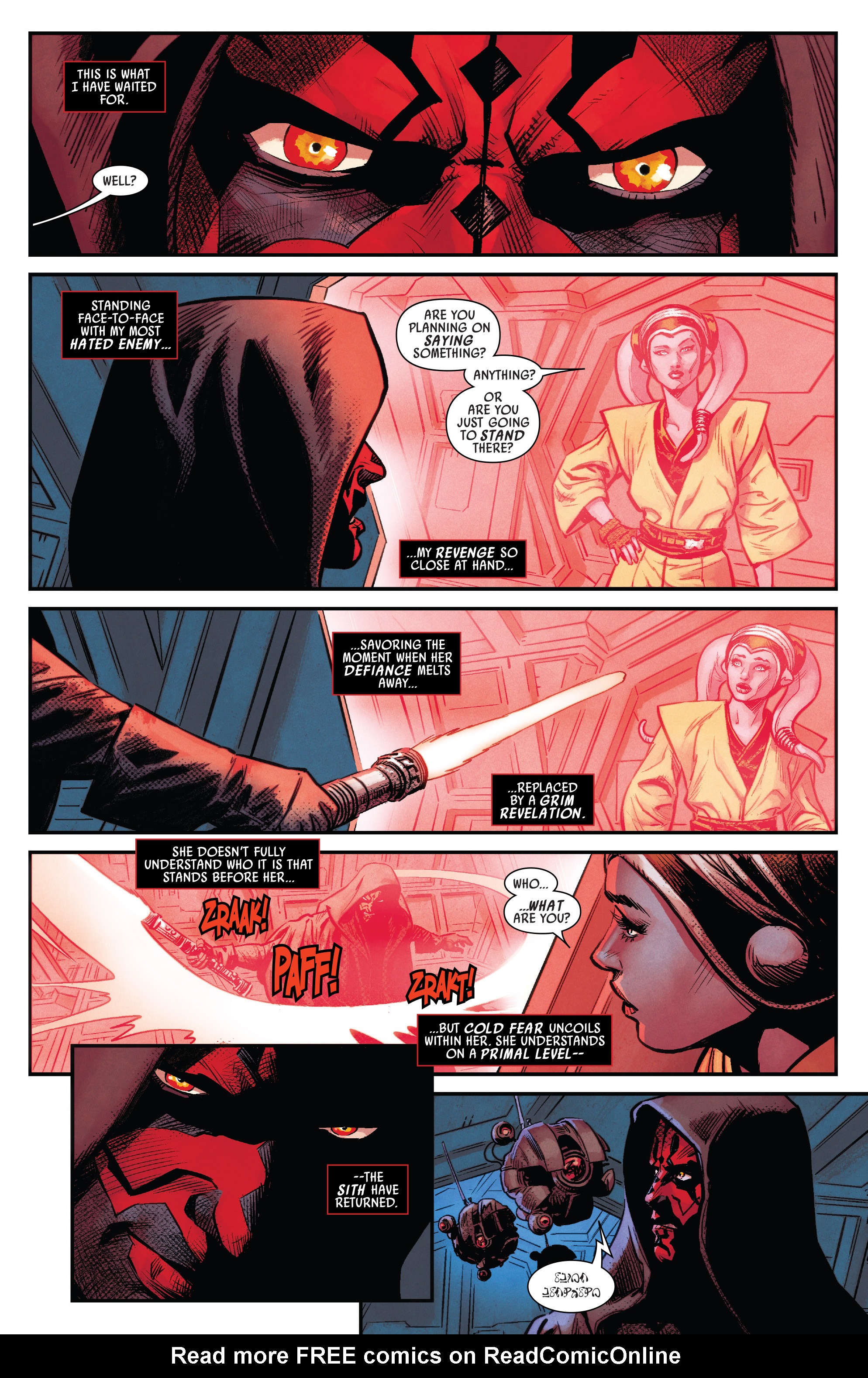 Read online Darth Maul comic -  Issue #3 - 6