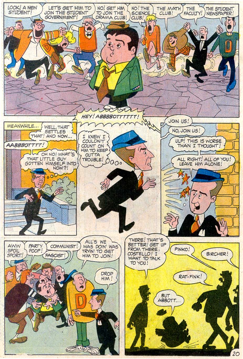 Read online Abbott & Costello comic -  Issue #1 - 21