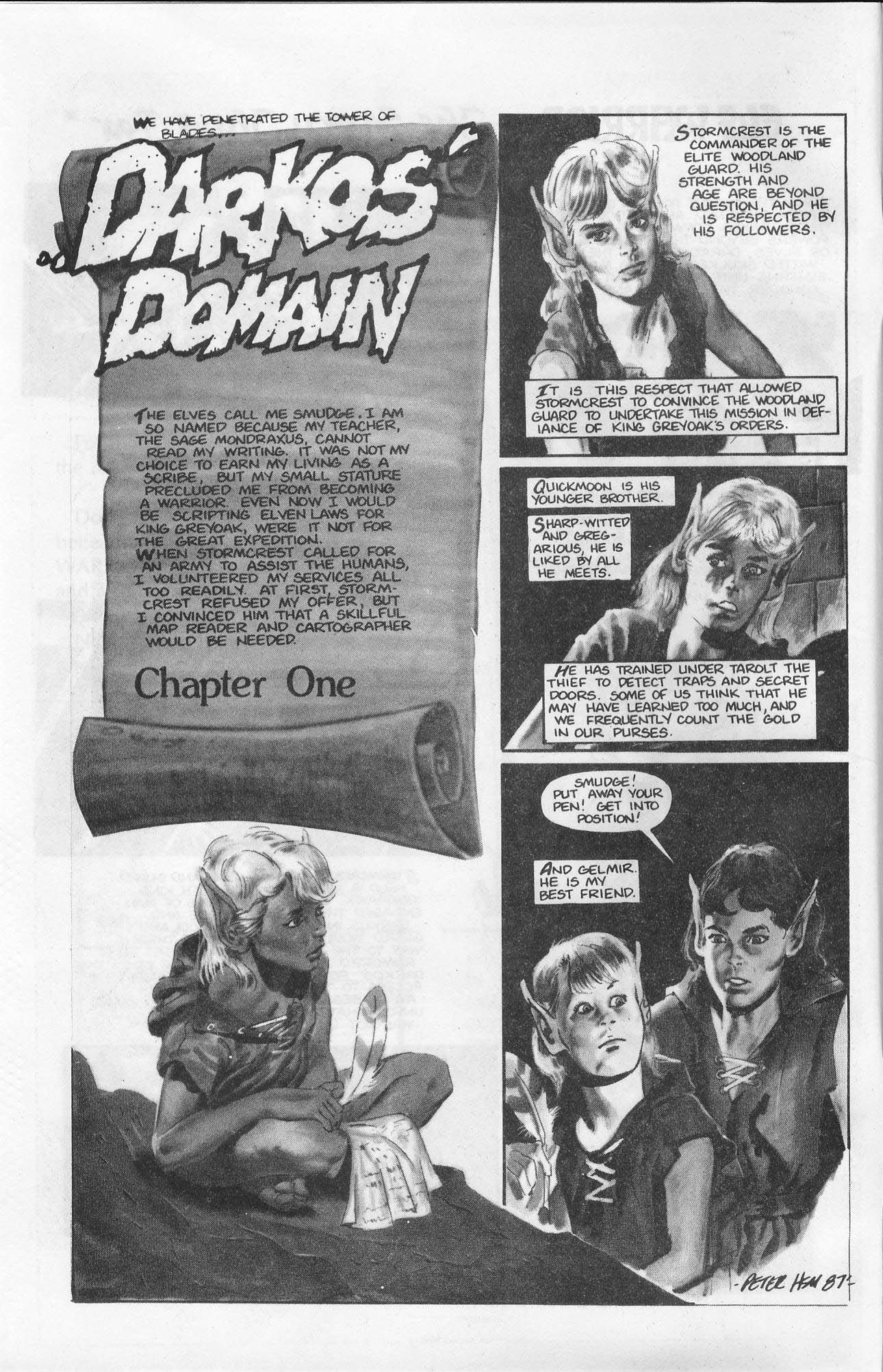 Read online Elf Warrior comic -  Issue #1 - 4