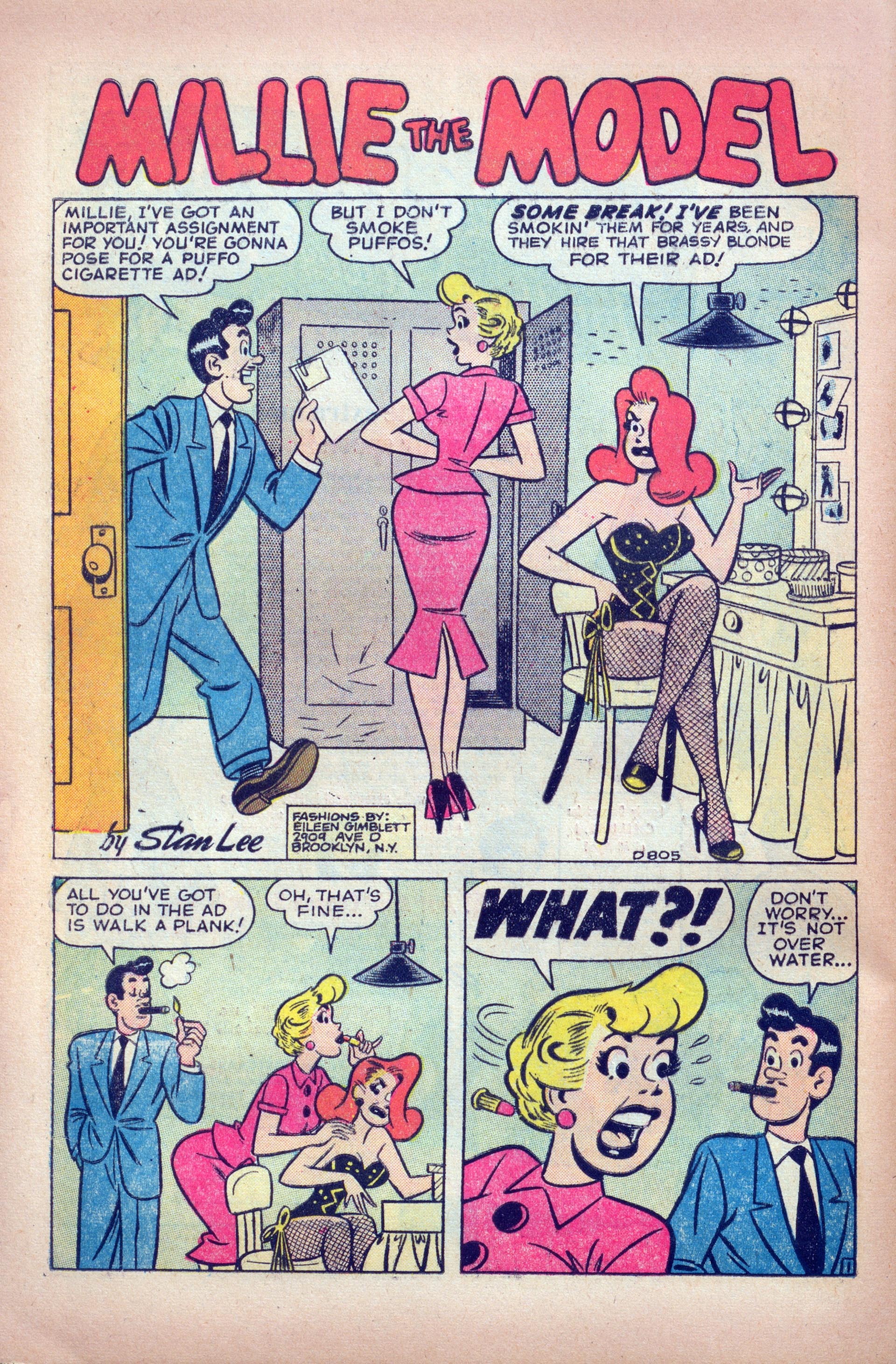 Read online Millie the Model comic -  Issue #51 - 28