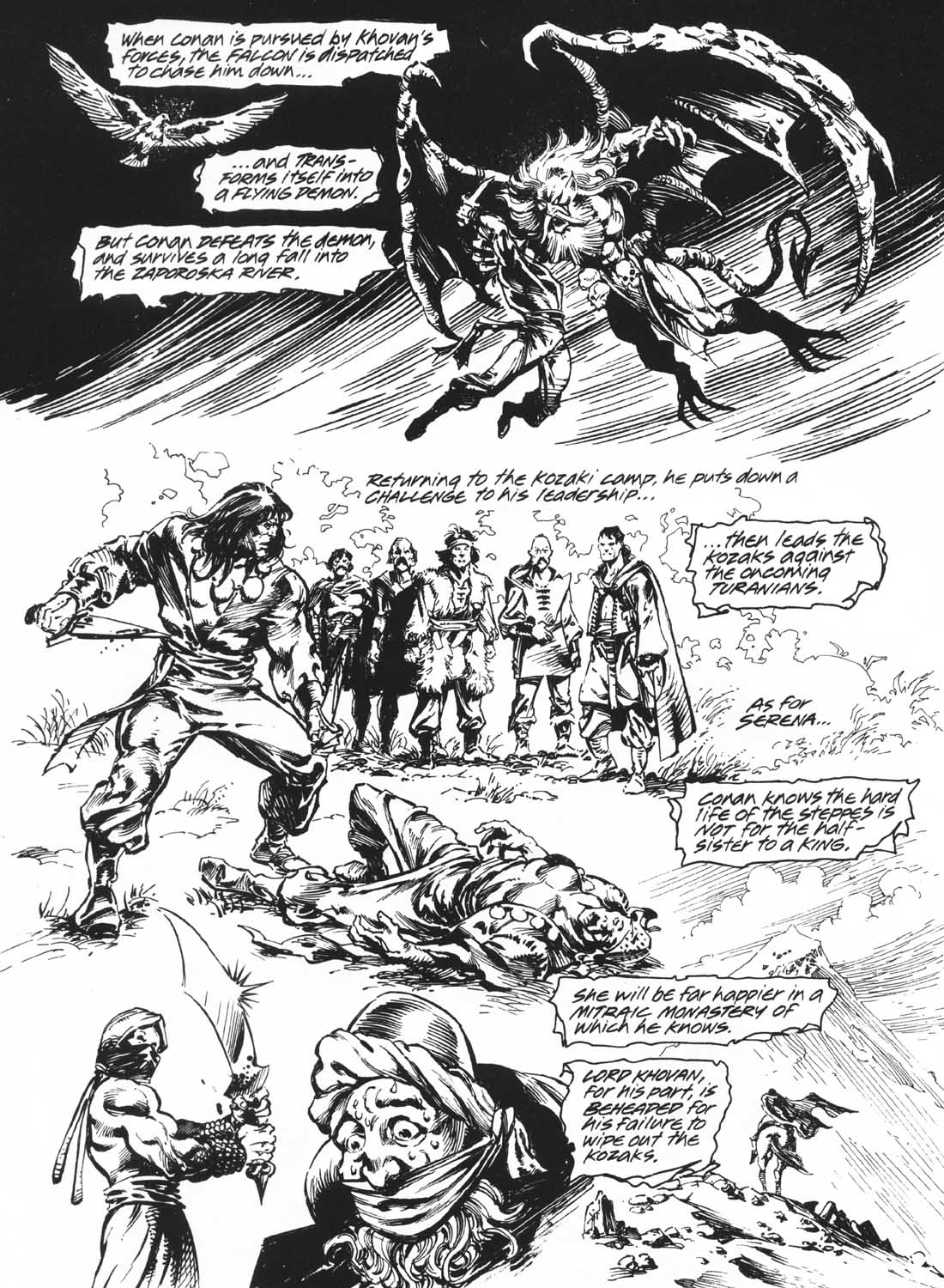 Read online The Savage Sword Of Conan comic -  Issue #233 - 5