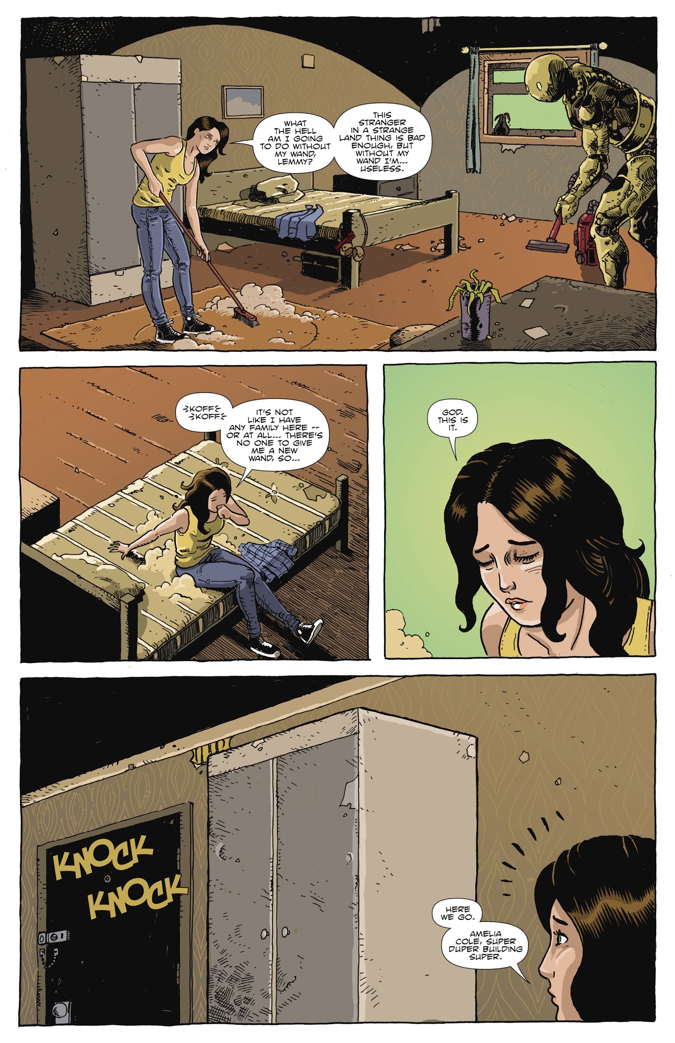 Read online Amelia Cole and the Unknown World comic -  Issue # TPB - 62