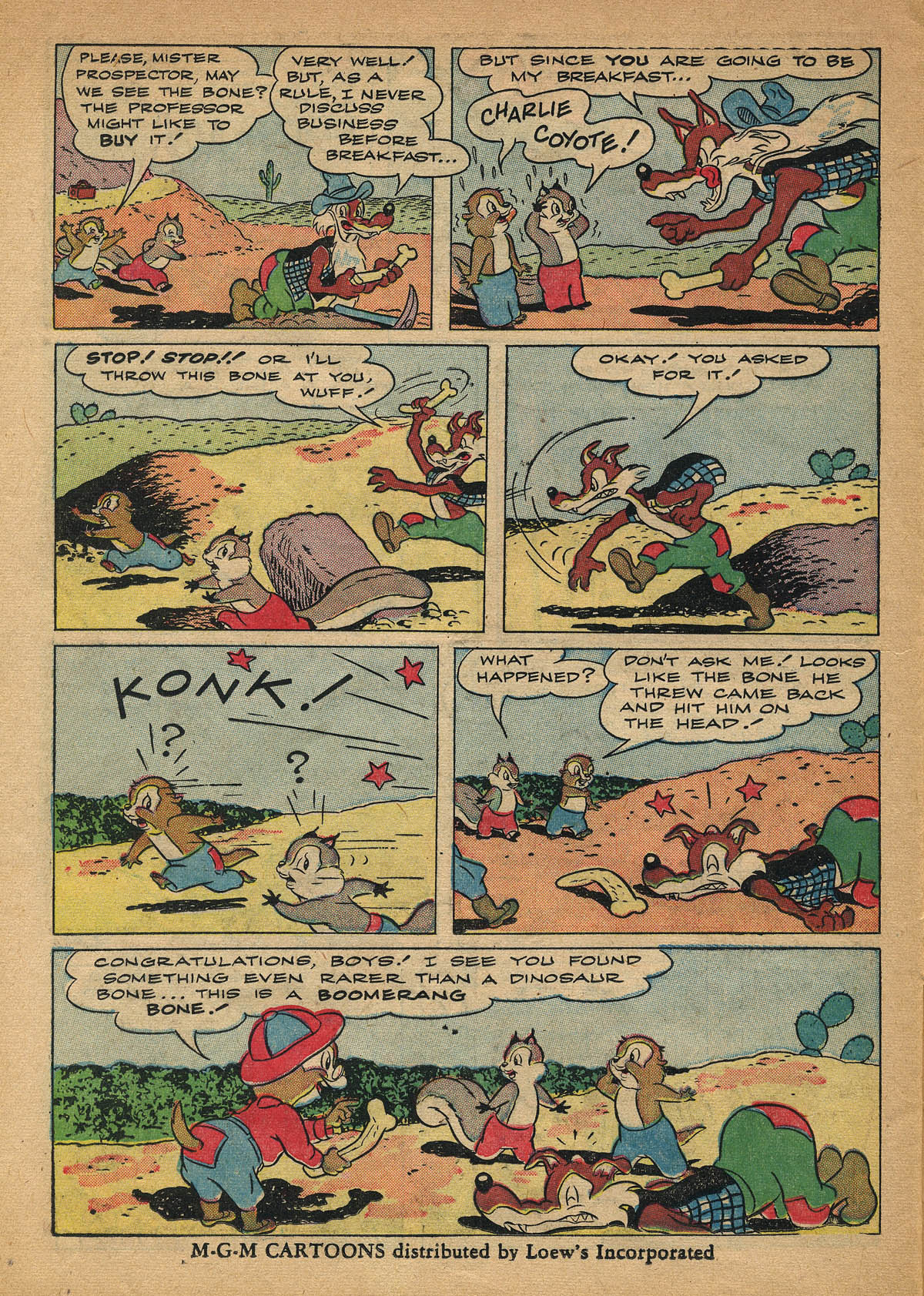 Read online Tom & Jerry Comics comic -  Issue #64 - 37