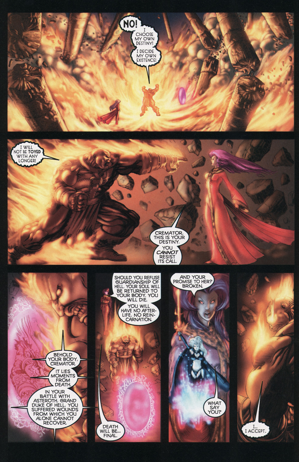 Read online Cremator: Hell's Guardian comic -  Issue #4 - 9