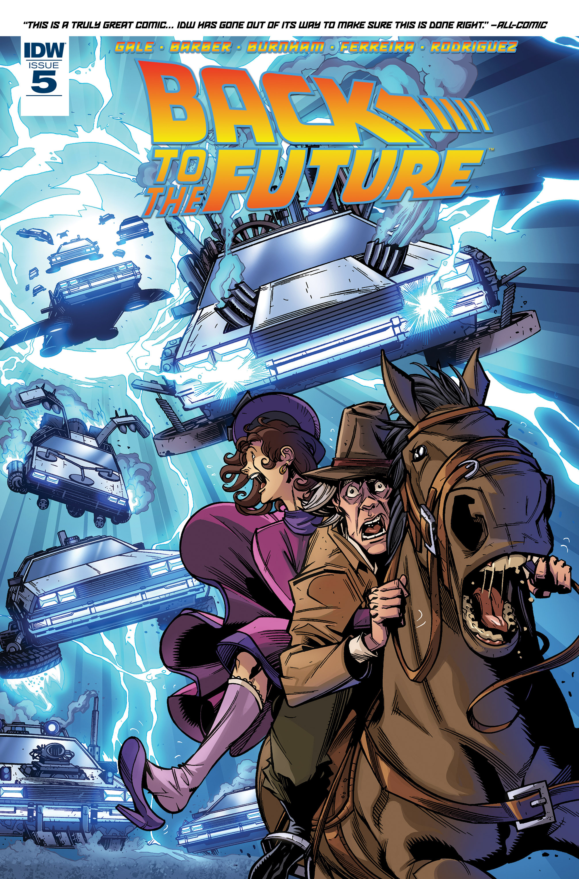 Read online Back to the Future (2015) comic -  Issue #5 - 1
