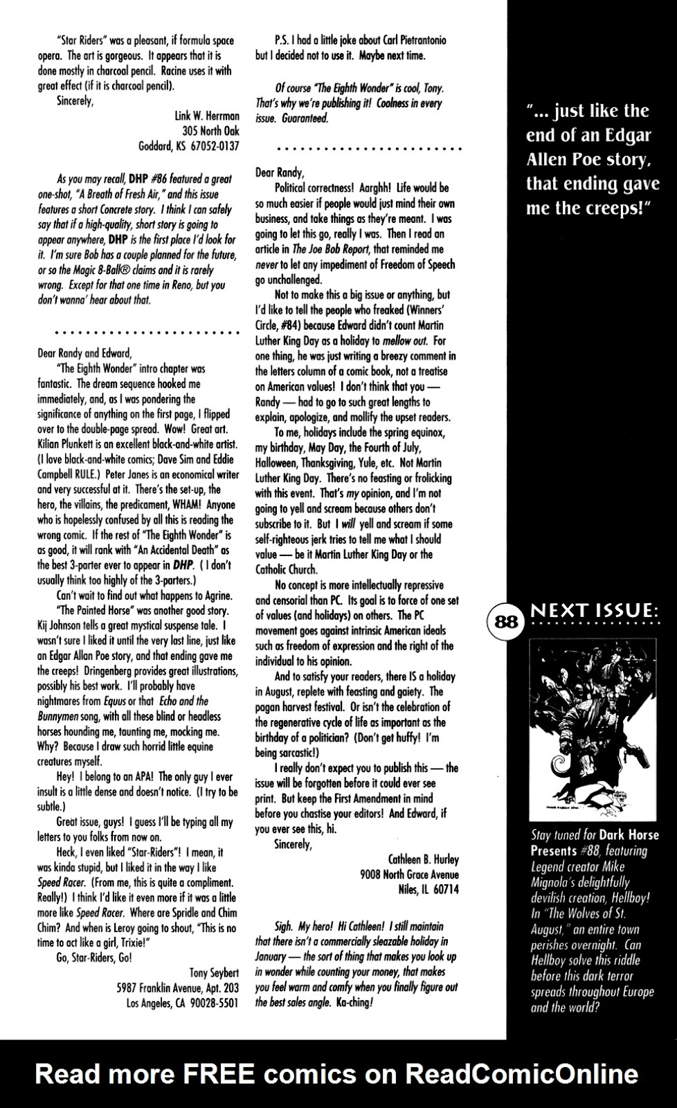 Dark Horse Presents (1986) Issue #87 #92 - English 16